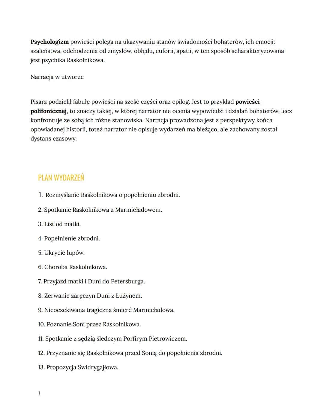 # ZBRODNIA I KARA
Fiodor Dostojewski
rodzaj literacki: epika
gatunek literacki: powieść psychologiczna
## CZAS I MIEJSCE AKCJI
Akcja roz