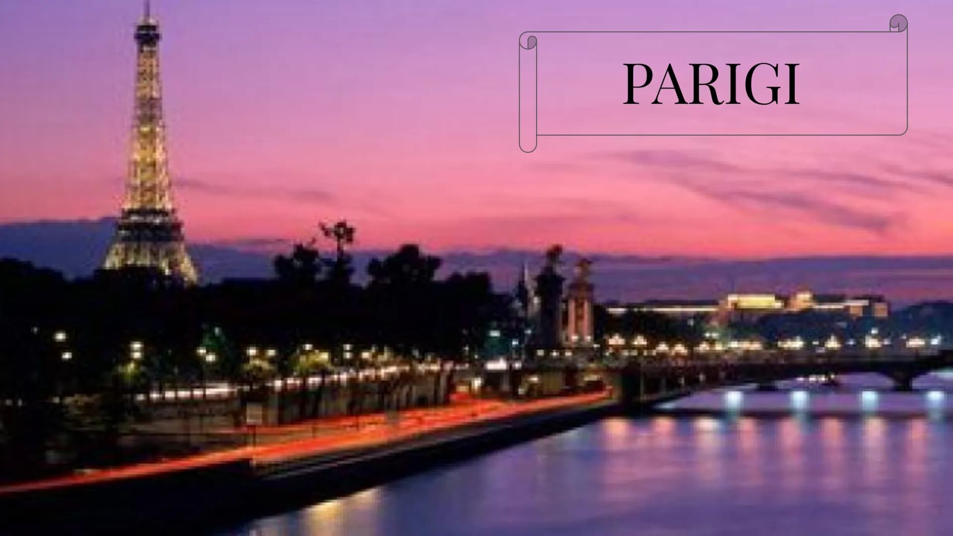 PARIGI -PARIGI, BREVE DESCRIZIONE
Parigi è la capitale e la piú grande città della Francia,
nonché uno dei centri più influenti del mondo e
