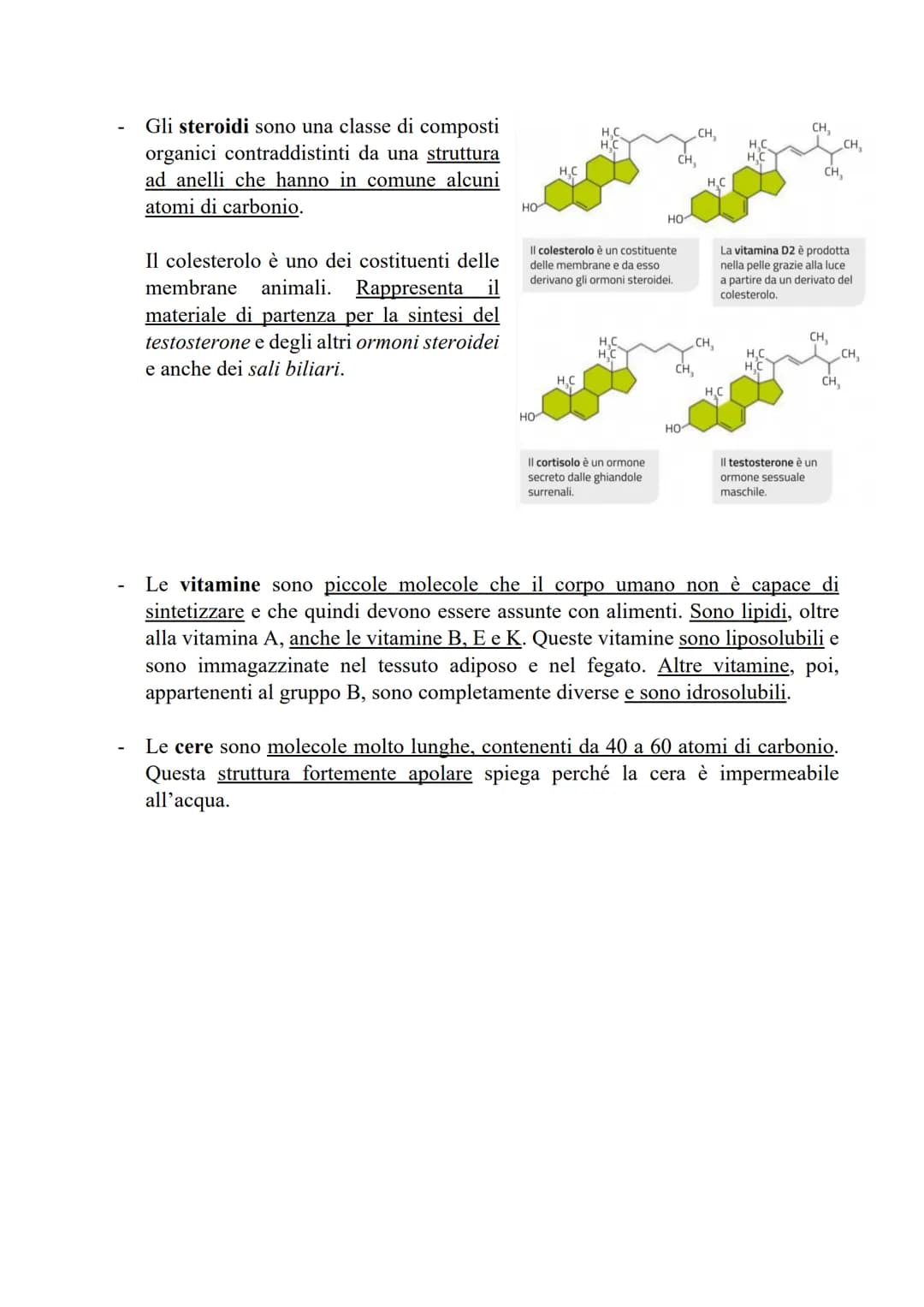 Una molecola come questa, con un'estremità idrofila e una lunga coda idrofobica, si
definisce anfipatica.
Quando il gruppo carbossilico di