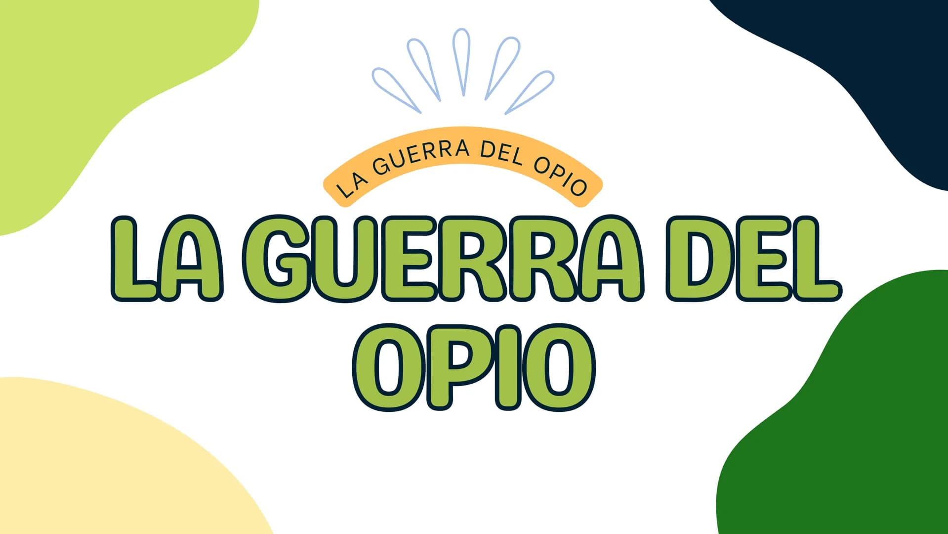 LA GUERRA DEL OPIO
LA GUERRA DEL
OPIO # TEMAS
QUE ES EL OPIO
QUE FUE LA GUERRA DEL OPIO
PROPOSITO
DATOS # ¿QUE ES EL
# ΟΡΙΟ?
LA PALABRA