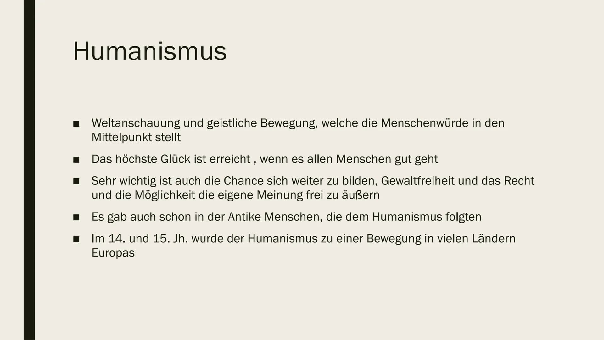 RENAISSANCE,
HUMANISMUS UND DAS
NEUE WELTBILD Renaissance
- Wiedergeburt der Antike
- Übergang von Mittelalter zur Neuzeit (1400 bis ca. 16