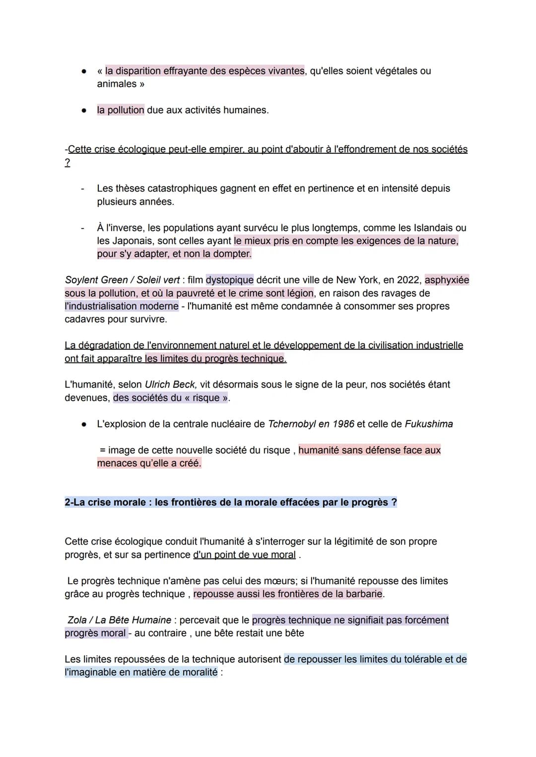 LHUMAIN ET SES LIMITES
<<<< L'humain et ses limites >>> pose la question de «l'extension des capacités humaines liée à la
technique >> :
-