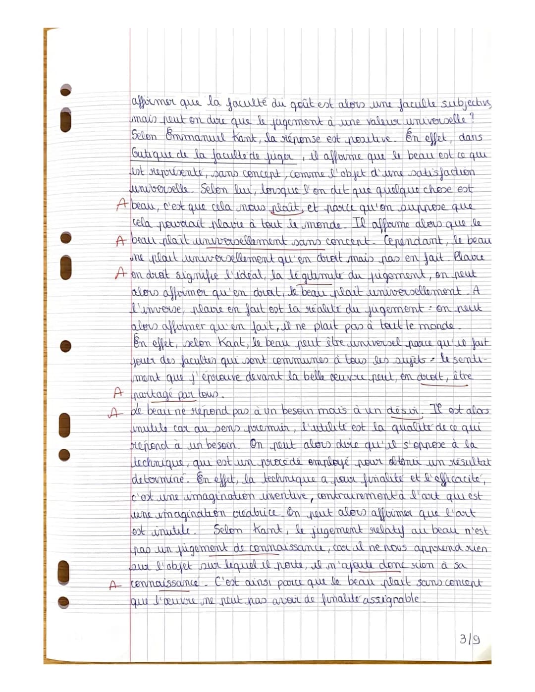 Duchorpozat Romance
T4
16/12/20
Dissertation de philosophie
20
20
Najafique!
C
R
Emmanuel Kant, philosophe allemand du XVIII
siècle, a