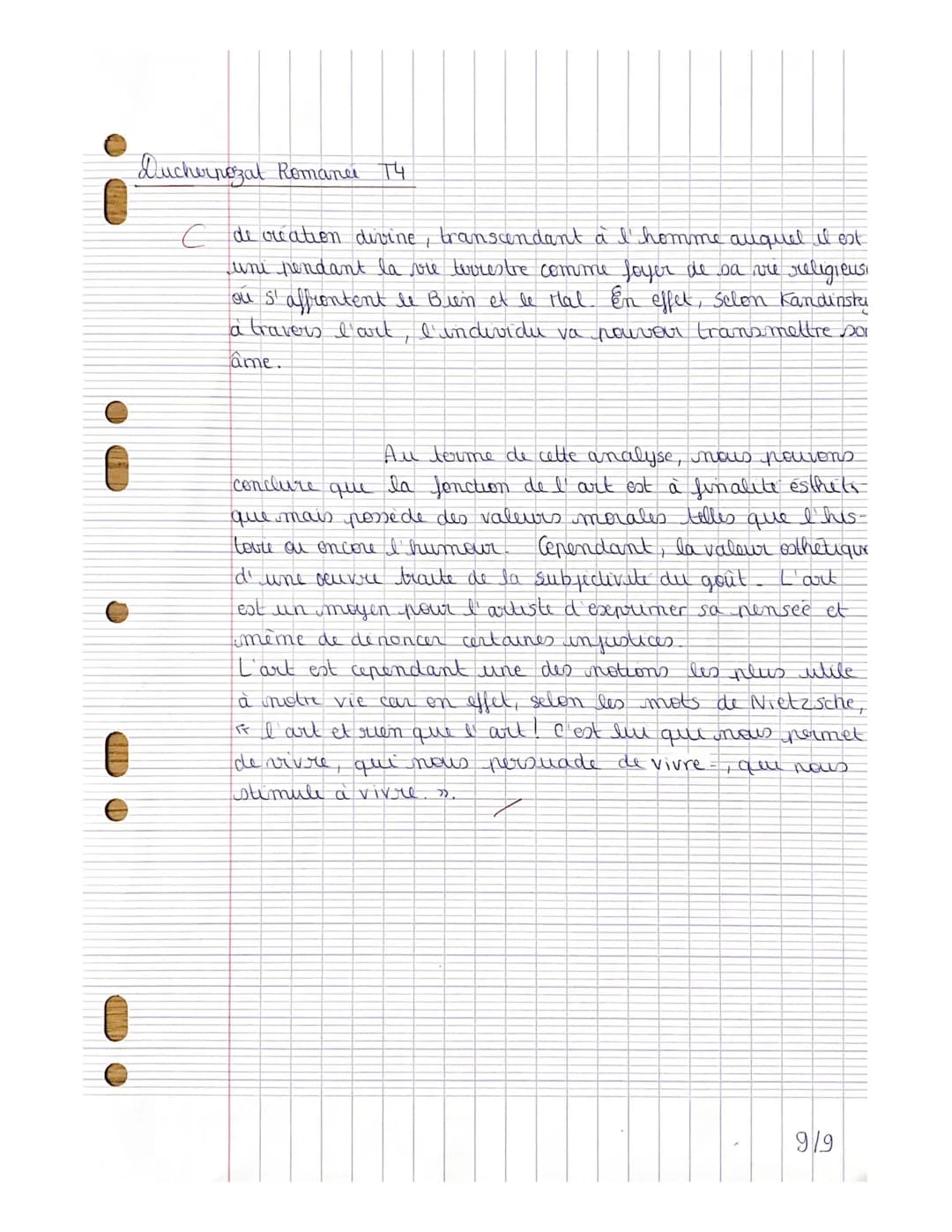 Duchorpozat Romance
T4
16/12/20
Dissertation de philosophie
20
20
Najafique!
C
R
Emmanuel Kant, philosophe allemand du XVIII
siècle, a