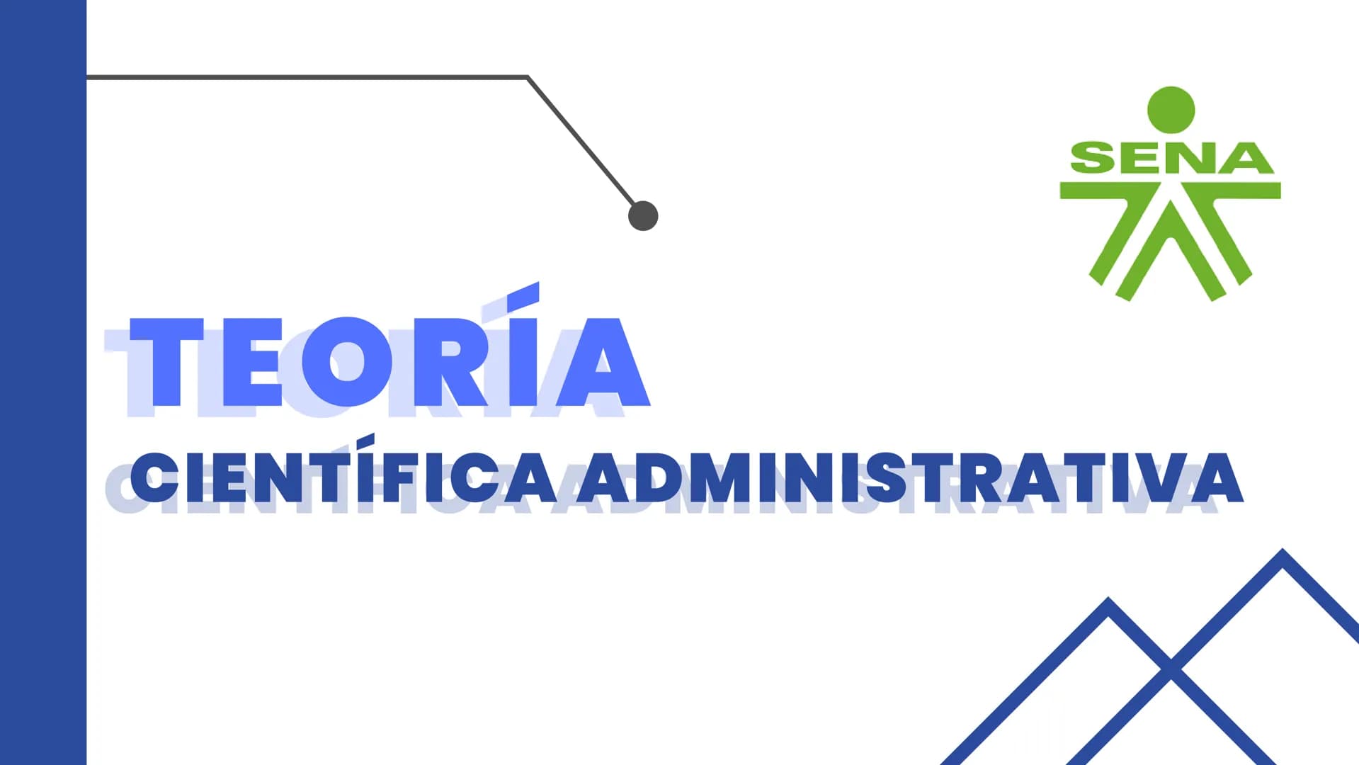 # TEORÍA
CIENTÍFICA ADMINISTRATIVA CONTENIDOS
SENA
• INTRODUCCIÓN
• BIOGRAFÍA
• ORIGEN
• PRINCIPIOS DE LA TEORÍA
• VENTAJAS Y DESVENTAJAS