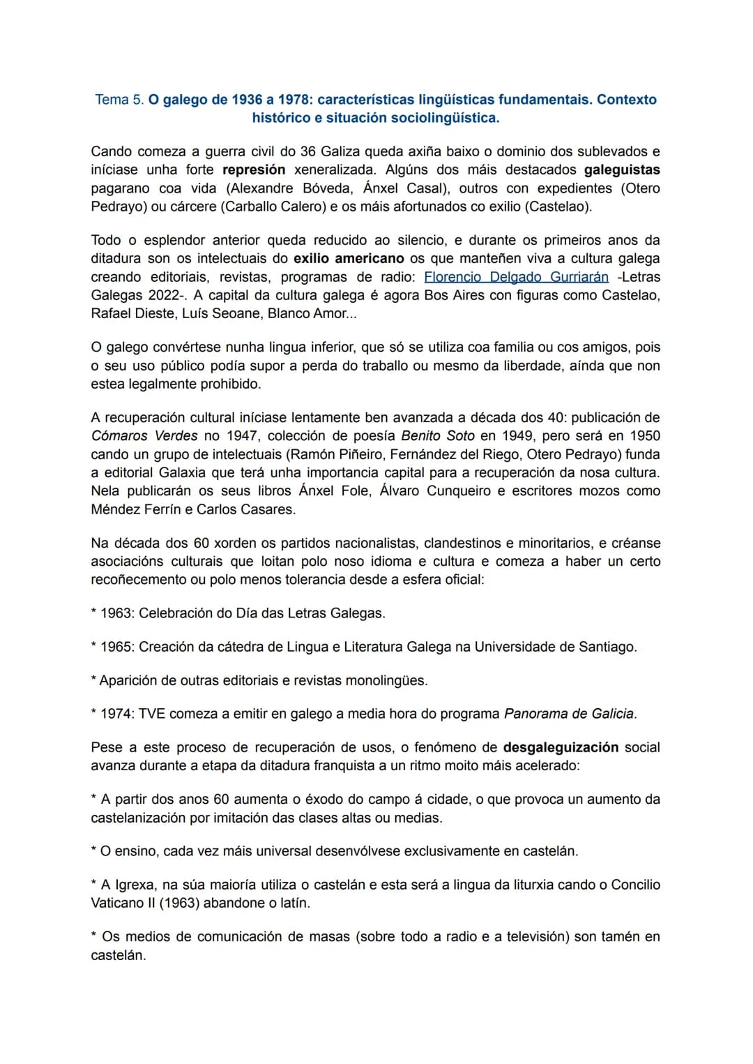 # Tema 1. Estereotipos e prexuízos lingüísticos: a súa repercusión nos usos.
A función esencial dunha lingua é a de servir como medio de co
