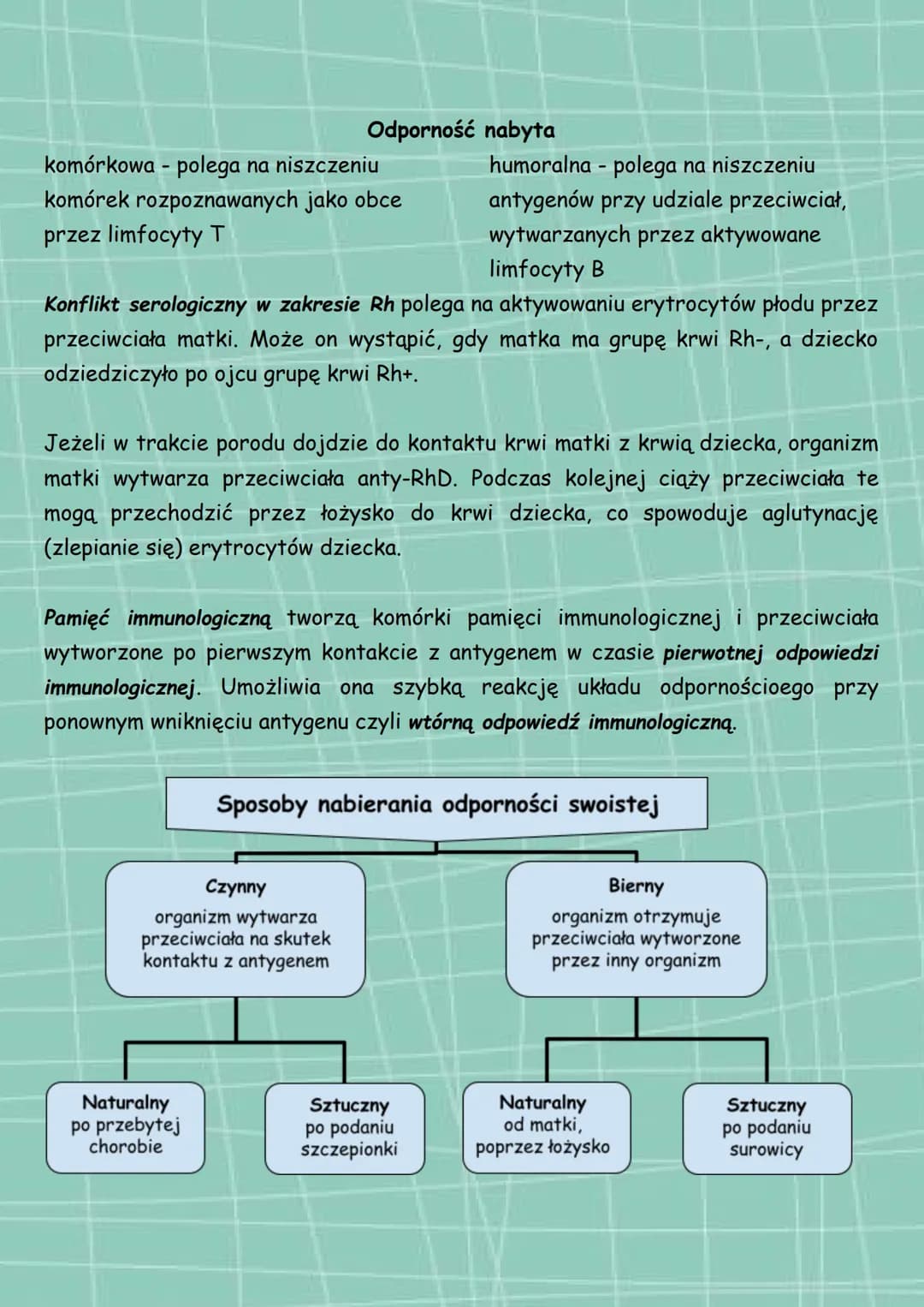 # Układ odpornościowy
## budowa
> tkanki i narządy układu limfatycznego
> komórki wyspecjalizowane w reakcjach
obronnych
> cząsteczki uczes
