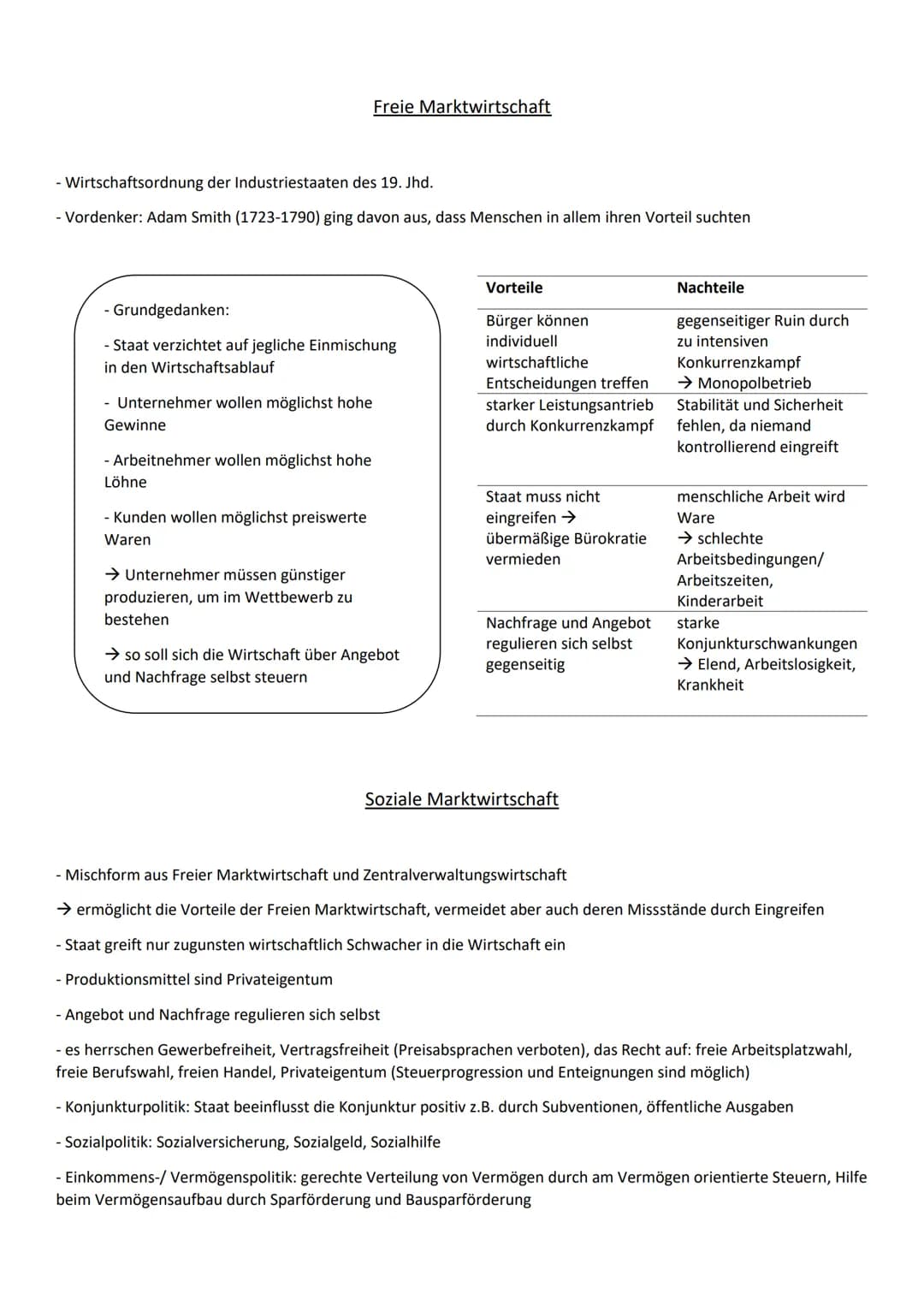 # Wirtschaftssysteme
Grundfragen:
Wie viele Güter und Dienstleistungen werden benötigt? → Koordinationsfunktion
Wer entscheidet darüber? →