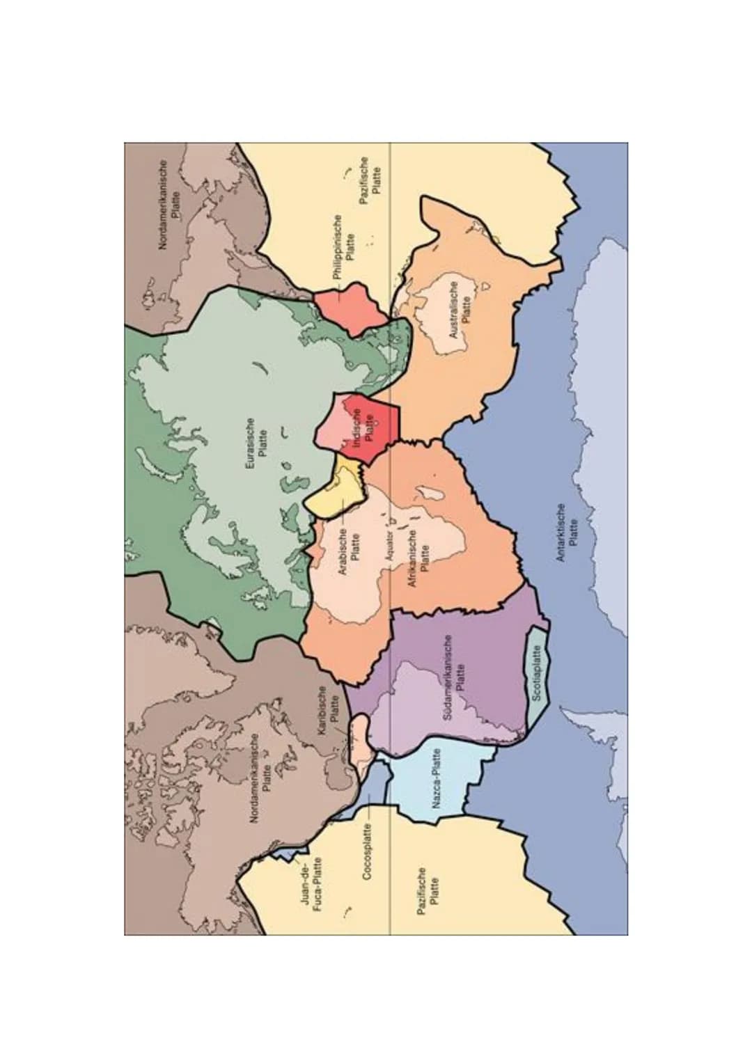 # Physische Geografie/ Tektonik
a) Aufbau und Struktur des Erdkörpers
* Schalenbau der Erde
| Erdschale | Mächtigkeit | Aggreg
