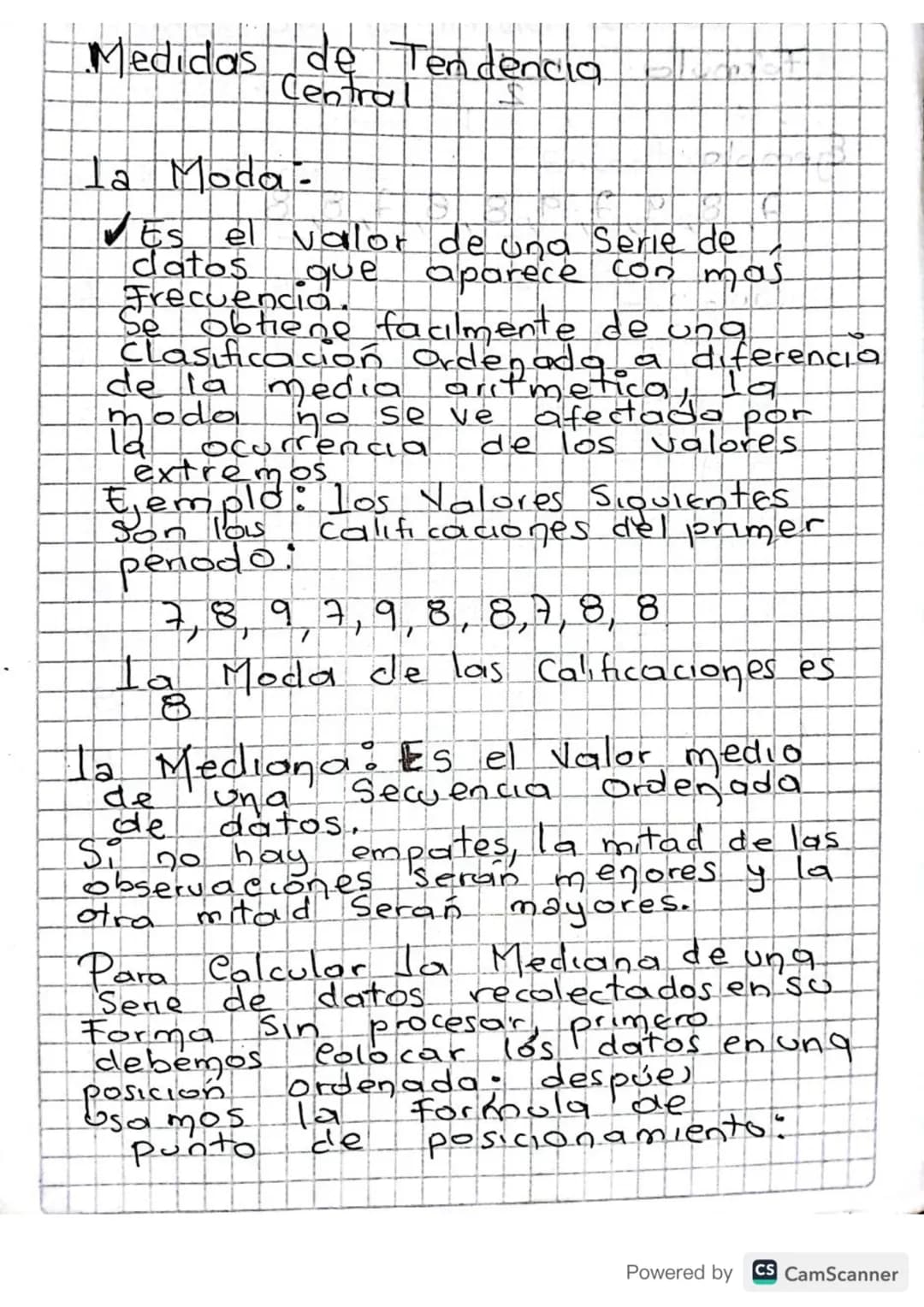 # Medidas de Tendencia
Central
- tas medidas_de Tendencia
Central Son Tres:
Media
Moda
Mediang
* Ja Media: la media o prome -
dio, es una