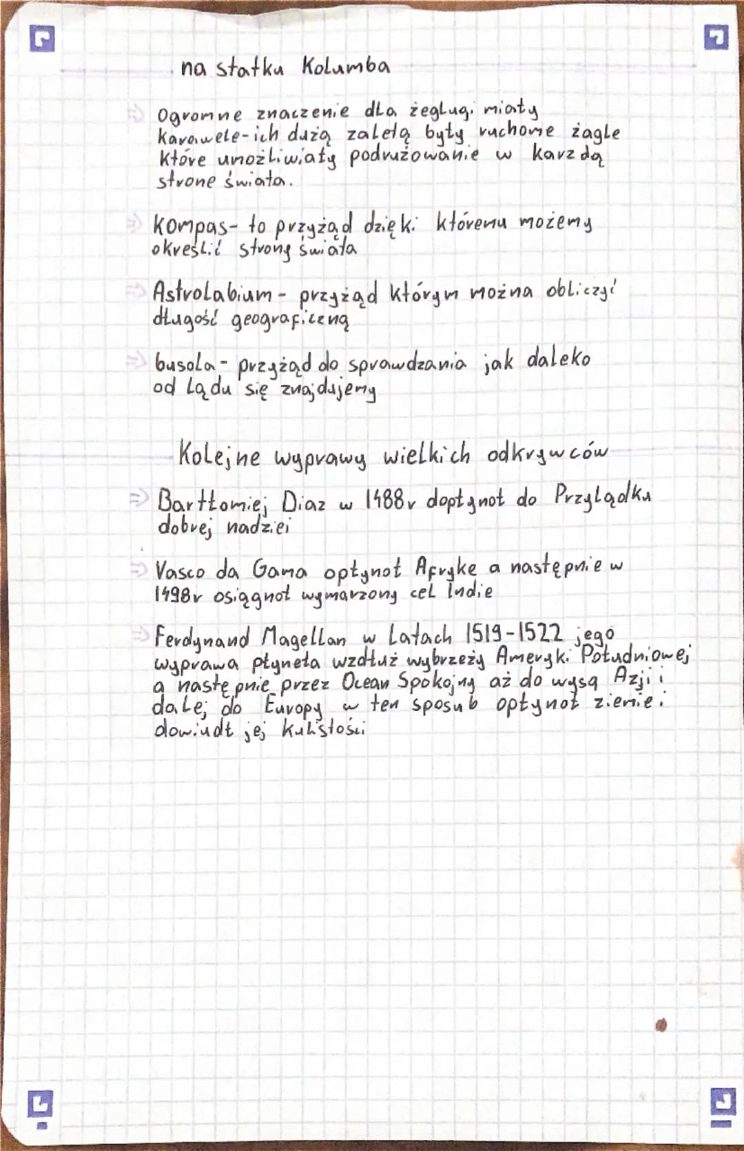 # historia
odkrycia geograficsne
- Poszukiwania morskiej drogi do Indii
- W dalekie podróże wyruszal: głównie kupuy w celu
nabycia towaru