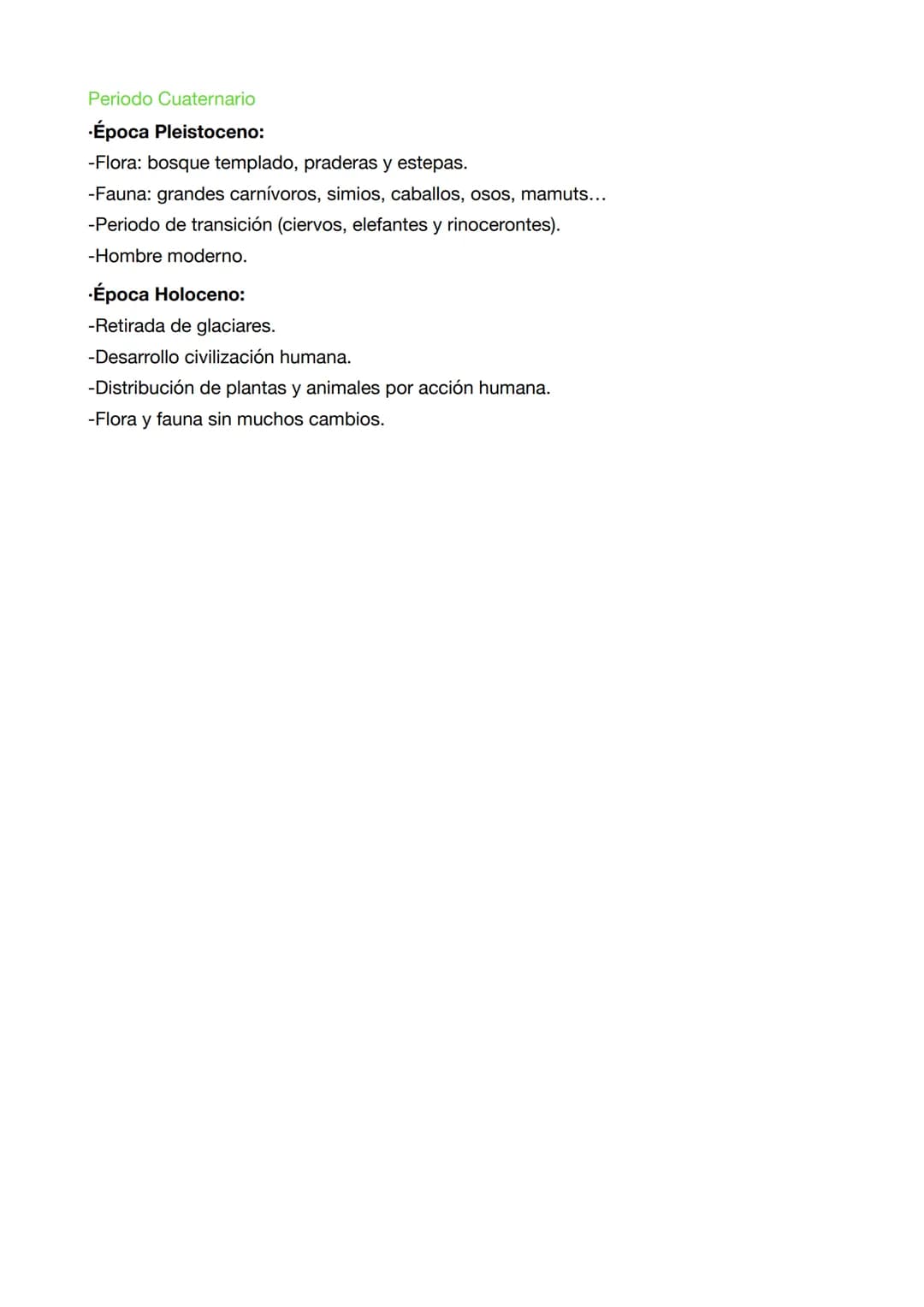 EXAMEN BIOLOGIA 6
TIEMPO GEOLÓGICO
-Especie de calendario de la historia geológica de la Tierra.
-Cada intervalo de tiempo está relacionado