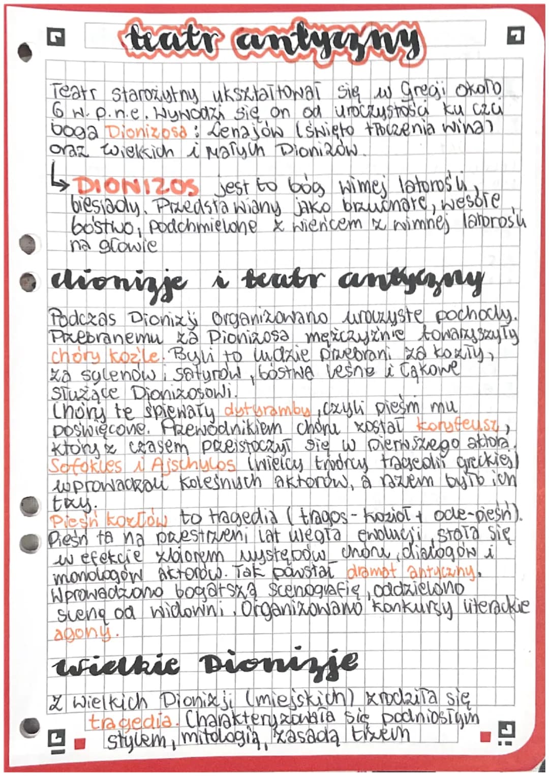 # tratr antygny
Teatr starożytny ukształtował się w gregi okolо
6 w. p.n.e. Hywodzi się on od uroczystości ku czu
boga Dionizosa: Lenajów (