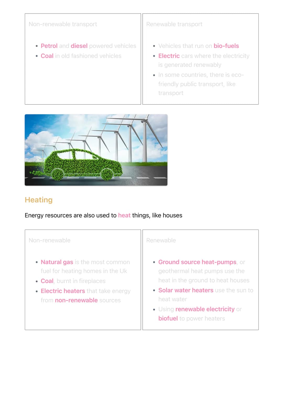 # National and Global Energy Resources
Physics MOC
Energy Resources and Their Uses
## Types of Energy Resources
There are many energy re