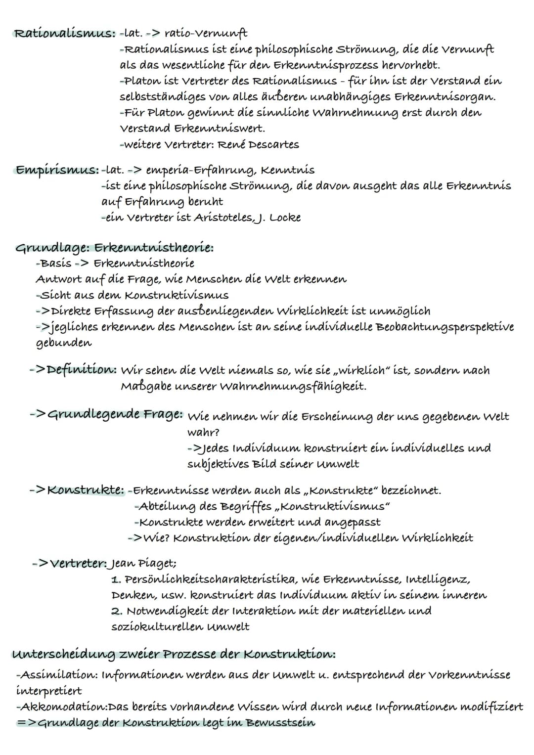 # Wahrheit und Erkenntnis
Wahrnehmung: -Althochdeutsch waraneman -einer Sache Aufmerksamkeit schenken
-Der Mensch nimmt sich und seine umwe