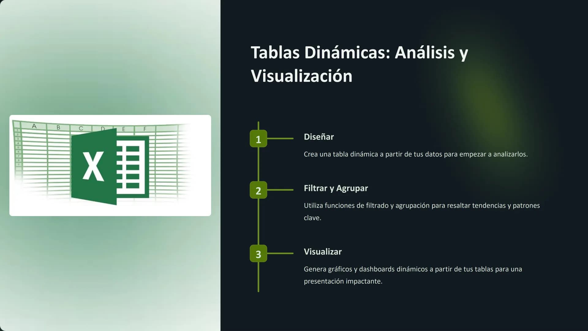 # Hojas de Cálculo
# Avanzadas
Domina las funciones y fórmulas avanzadas, crea macros potentes,
aprovecha las tablas dinámicas y realiza a
