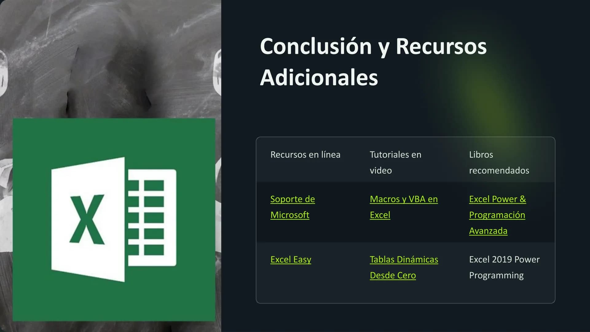 # Hojas de Cálculo
# Avanzadas
Domina las funciones y fórmulas avanzadas, crea macros potentes,
aprovecha las tablas dinámicas y realiza a