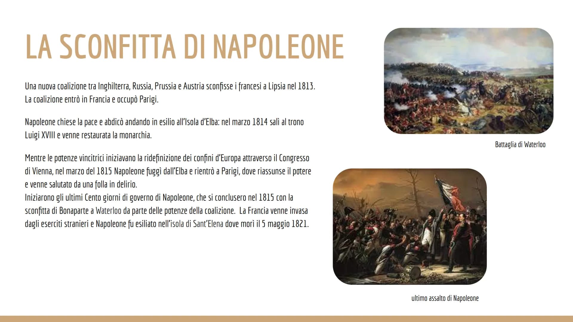L'ETA'
NAPOLEONICA # Napoleone Bonaparte
LA CAMPAGNA D'ITALIA
Nasce ad Ajaccio (Corsica) nel 1769.
Nel 1796 il Direttorio gli affida la g