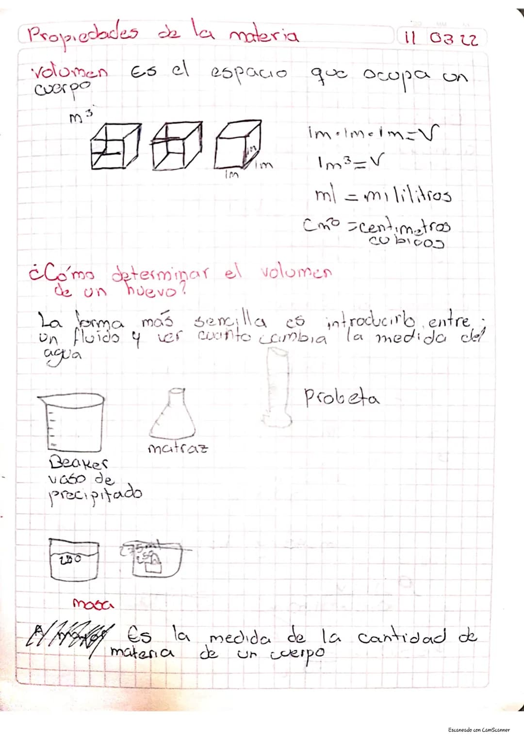 Propiedades de la materia
11 0322
volumen es el espacio que ocupa
Cuerpo
M3
13
Im.lmelm=V
Im3=V
On
ml = mililitros
Como centimetros
cubicos
