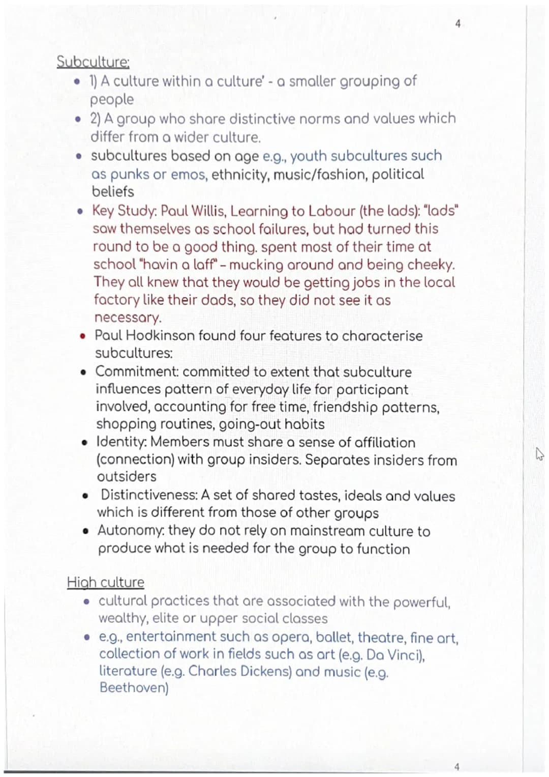 # Socialisation, Culture
and Identity H580/1-
Identity and Family Component 1: Section A: Socialisation, Culture and Identity
Key Concept