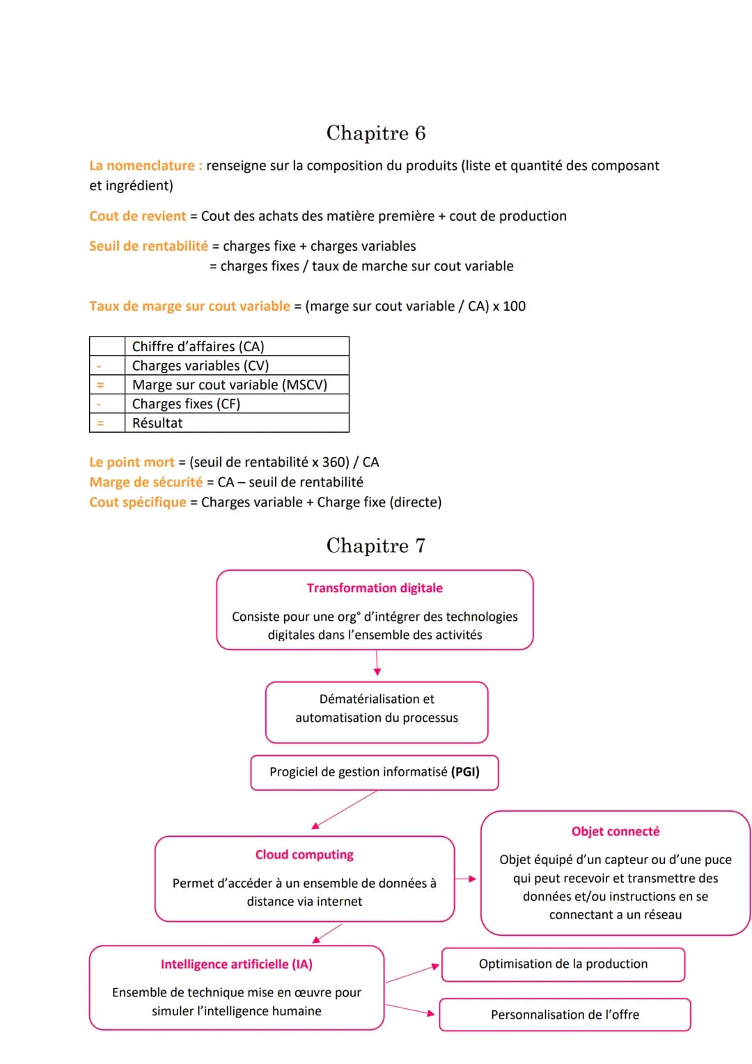 # Révision MSDGN Bac
## Chapitre 1
L'étude de marché: Elle sert à mener ponctuellement une récolte d'info sur les
caractéristiques du marc
