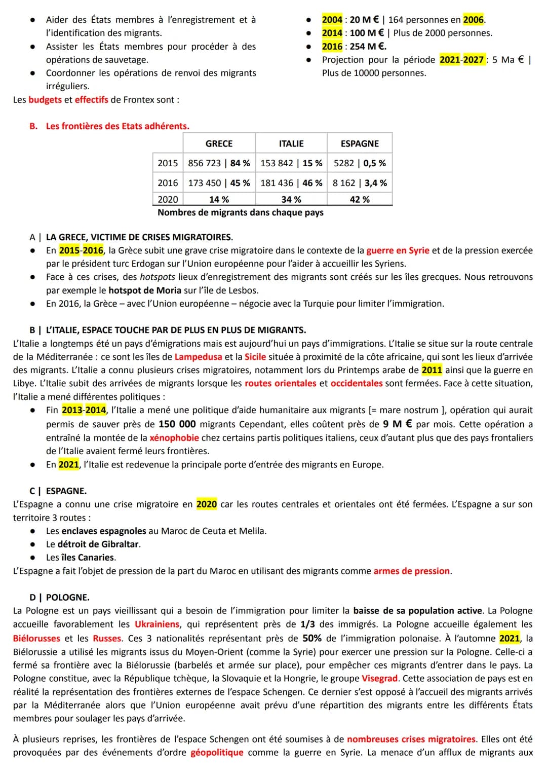 # Chapitre 2: Etudier les divisions politiques du monde: les frontières.
I. Les frontières dans le monde aujourd'hui.
Avec la mondialisati
