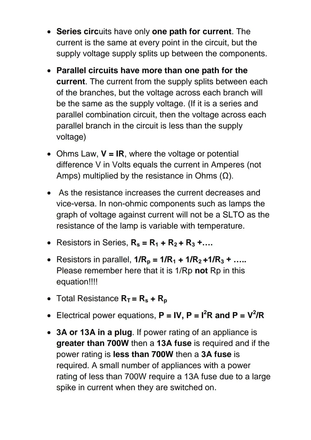 # NAT 5 Exam Preparation Checklist
General Aspects
• Always use the Relationships Sheet to check on your
equations.
• Always use the Data