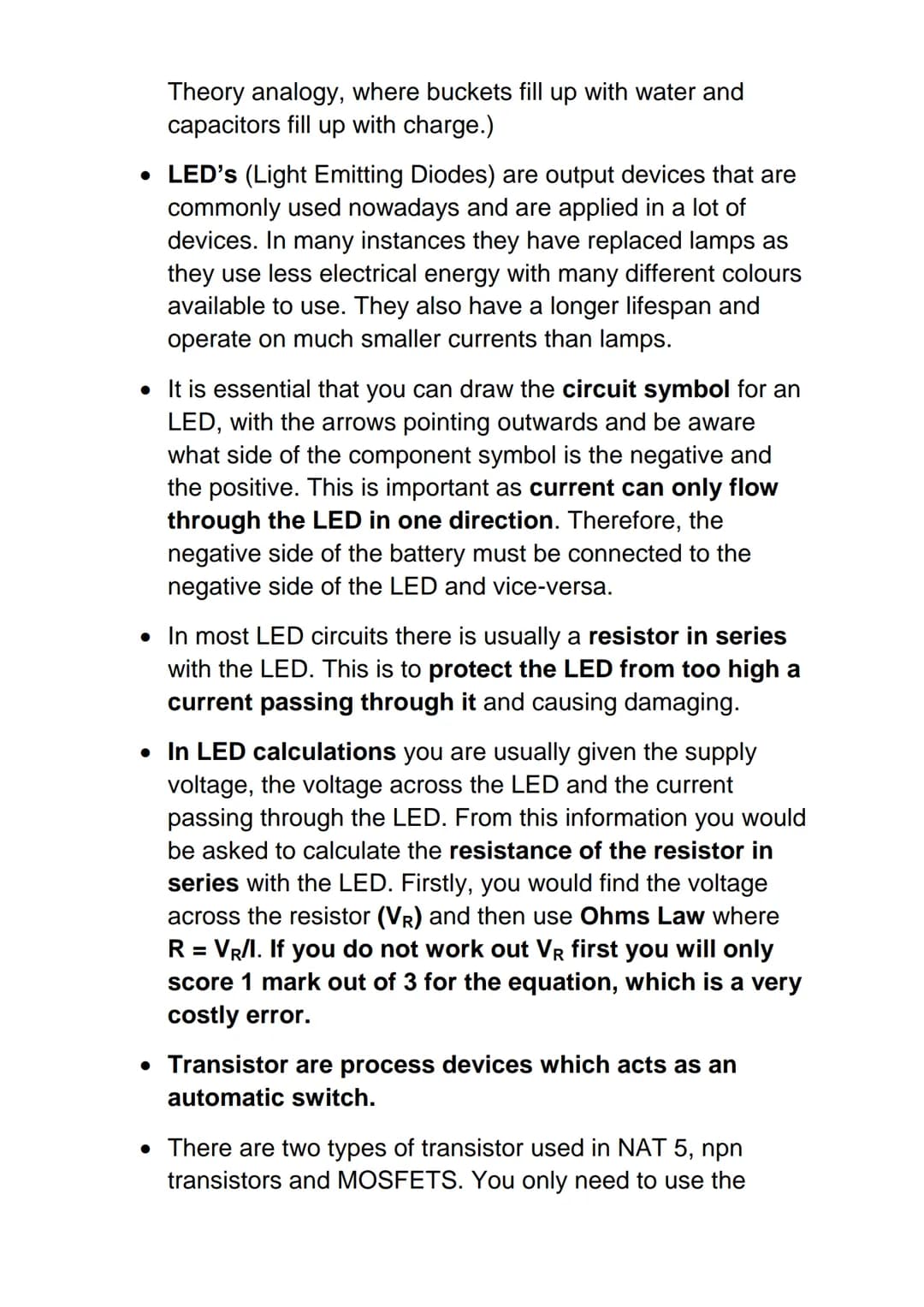# NAT 5 Exam Preparation Checklist
General Aspects
• Always use the Relationships Sheet to check on your
equations.
• Always use the Data