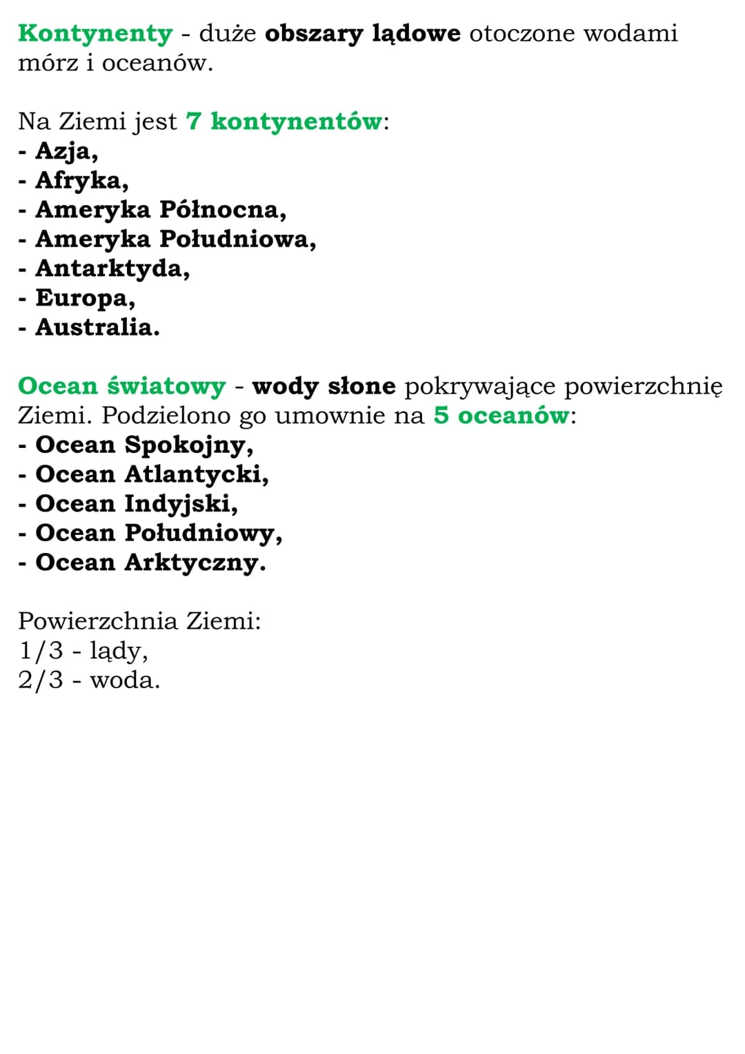 # Lądy i oceny na Ziemi
Cały rozdział 3, kl. 5, Planeta Nowa
# 1. Przez lądy i oceany
Ziemia ma kulisty kształt i się obraca.
Na powierz