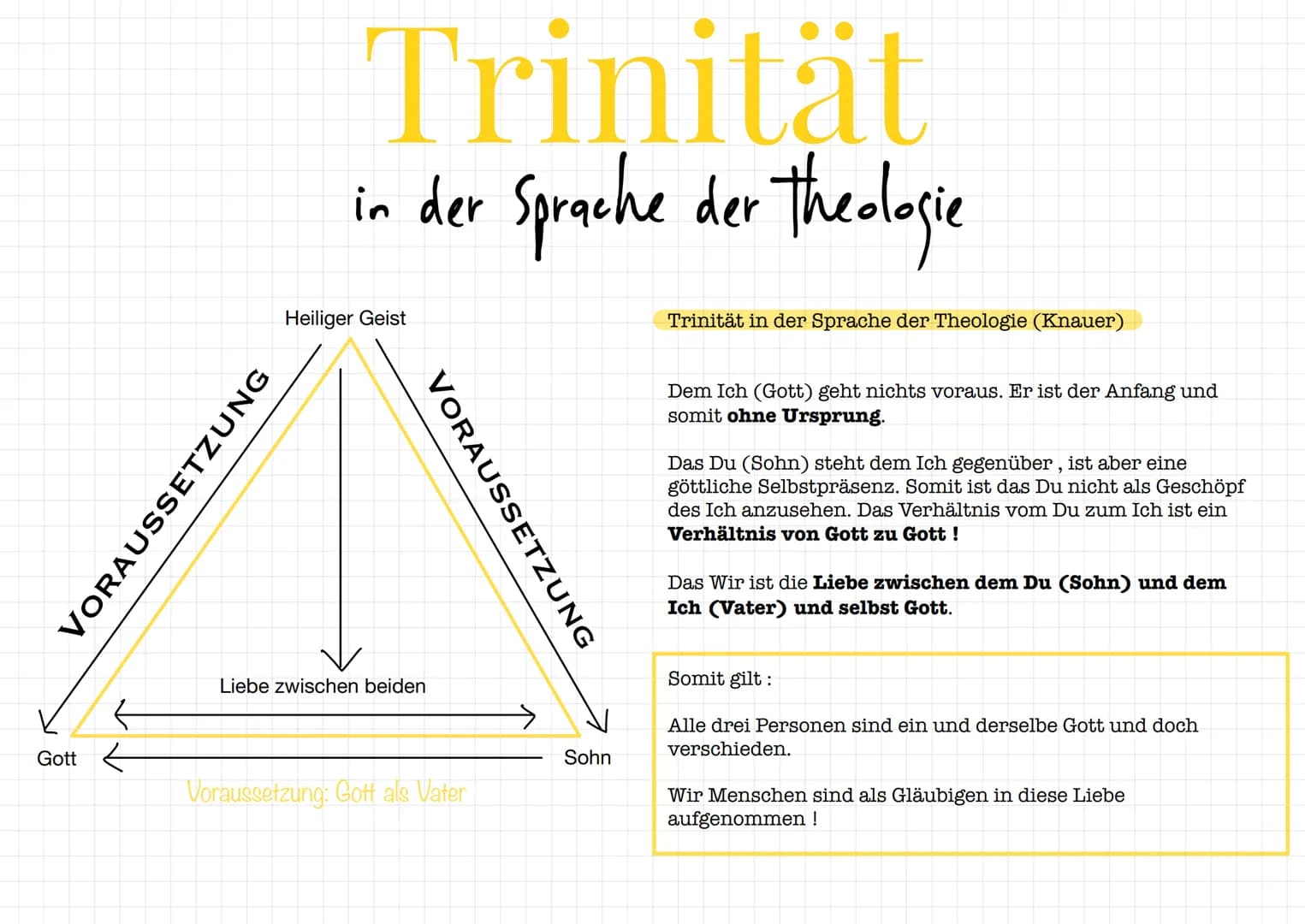 # Gottesrede
## Wie kann ich von Gott sprechen ?
• Das Sprechen von Gott gestaltet sich schwierig, da er unsichtbar ist und
unsere Sprache