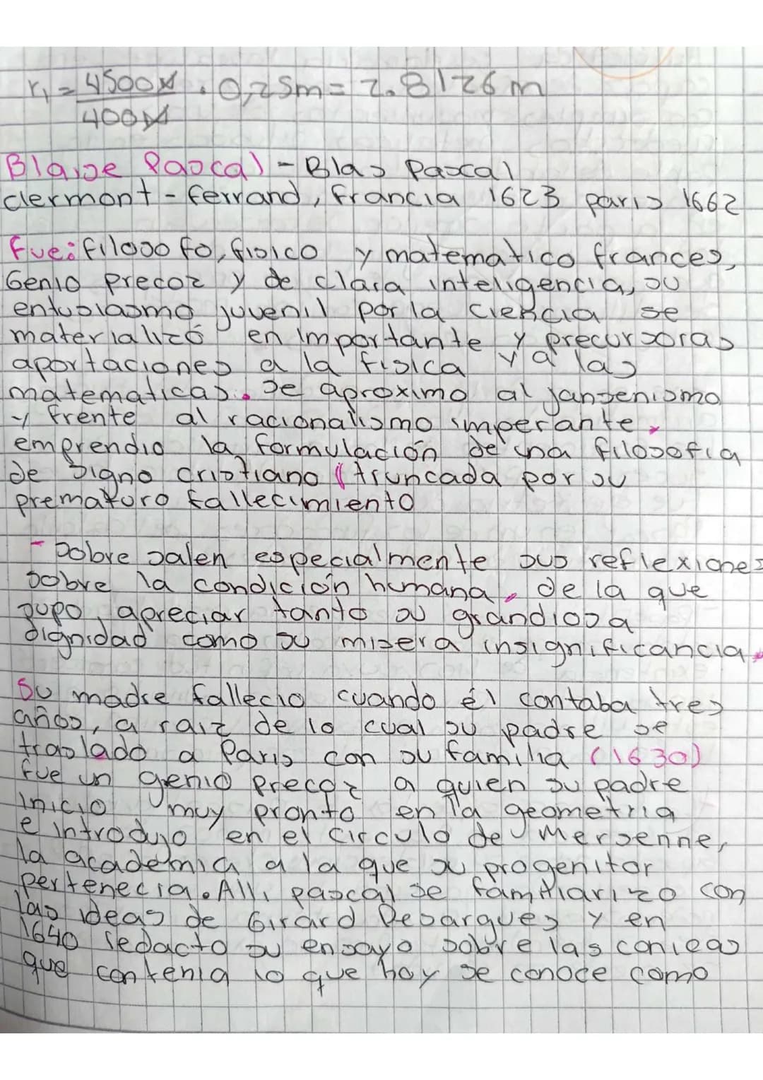 teorema del hexagono de Pascal.
-Pascal desarrollo una maquina
Aritmetica se llamaria Pascaline, era
capaz de efectuar sumas y restas
Con s