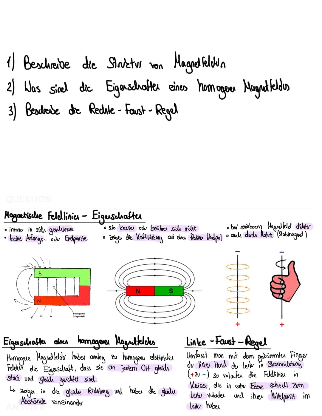 Physik Abi Lernzettel
von Julian Kurz
K2 2023 1) Definiere elestisches Feld
2) Erkläre das Coulomb - Gesetz
3) Beschreibe das Vehalter v