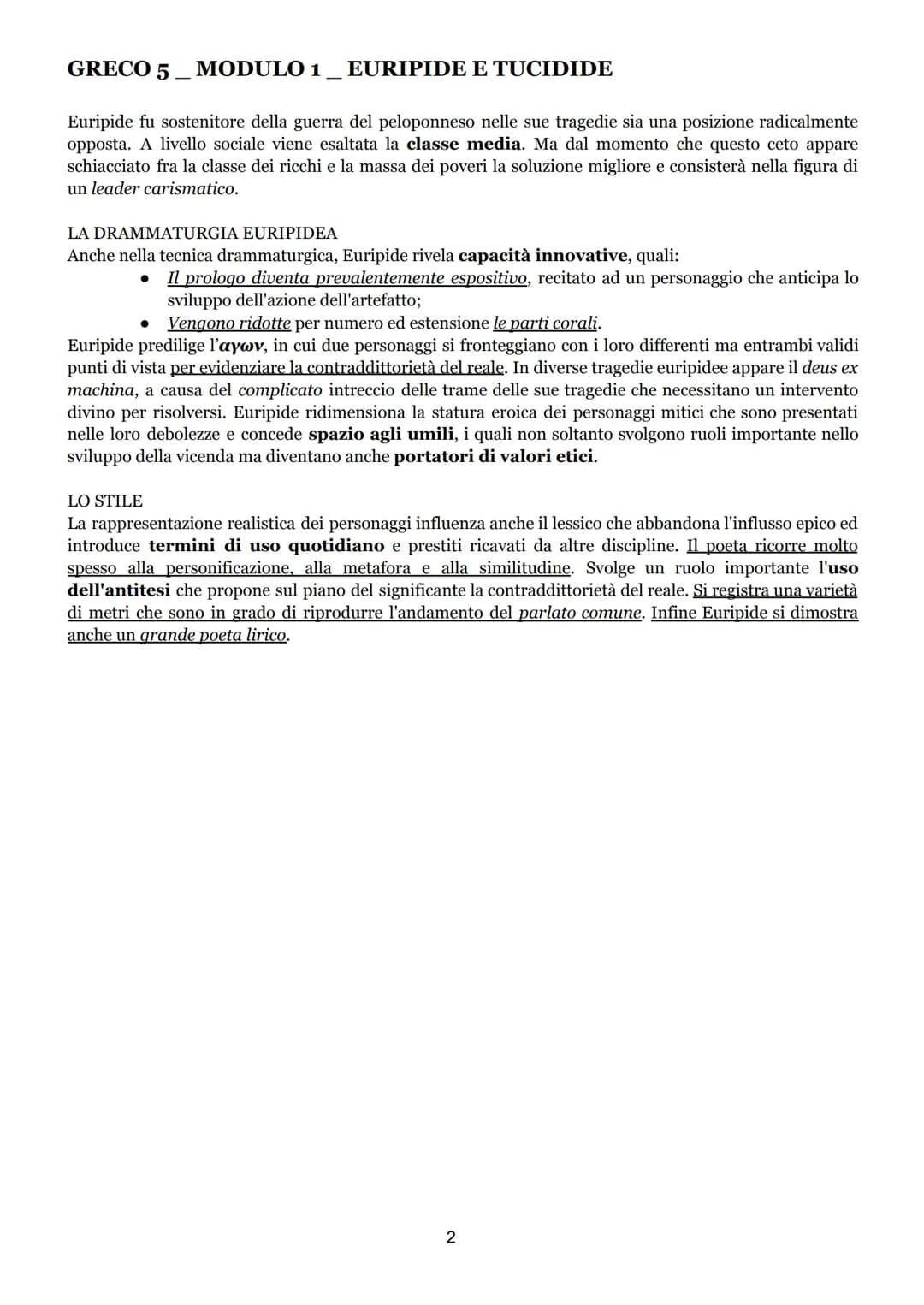 # GRECO 5 MODULO 1 EURIPIDE E TUCIDIDE
# Euripide
## VITA E BIOGRAFIA
Sono pochi dati biografici sicuri su euripide. Egli nacque a Salami