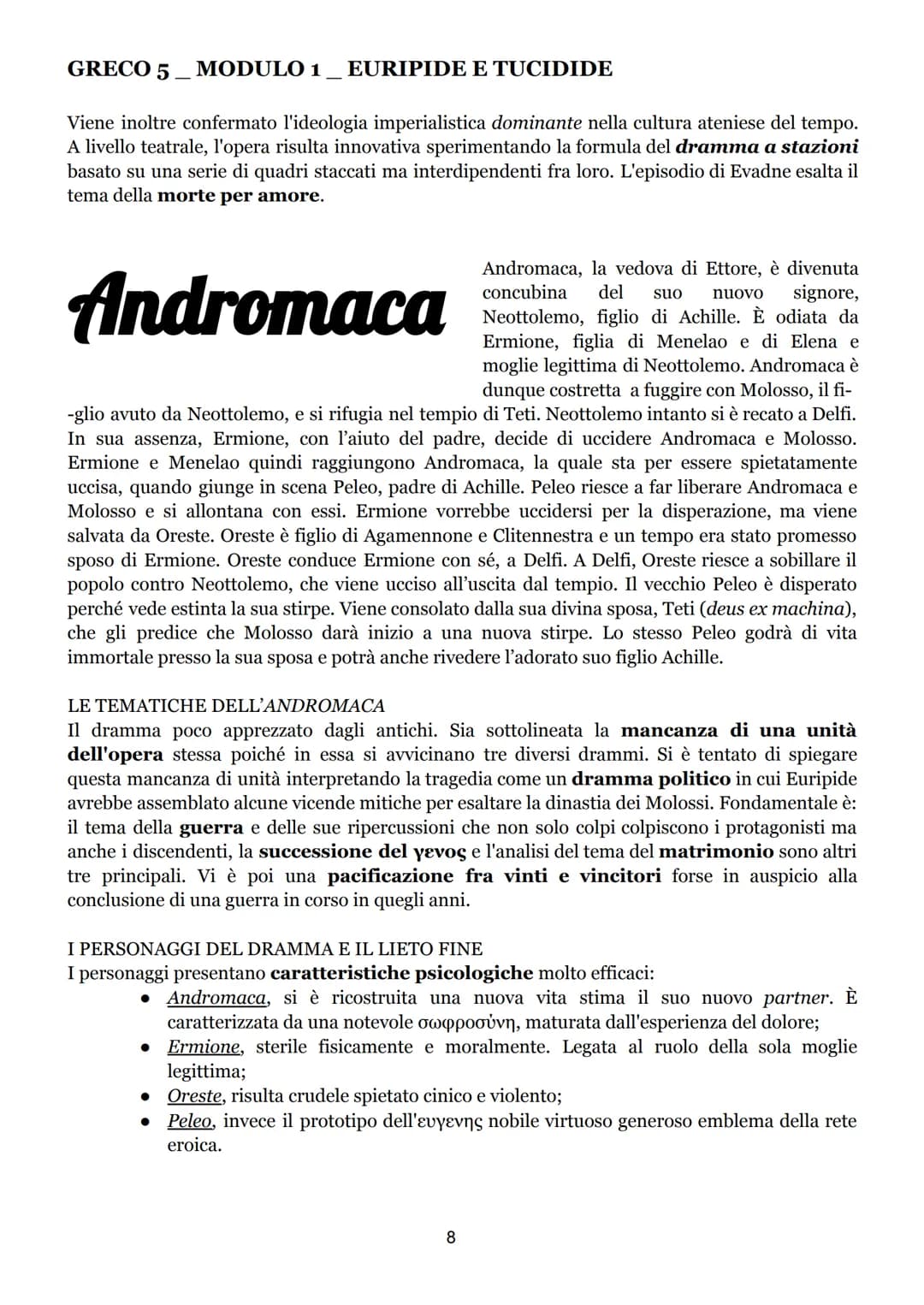 # GRECO 5 MODULO 1 EURIPIDE E TUCIDIDE
# Euripide
## VITA E BIOGRAFIA
Sono pochi dati biografici sicuri su euripide. Egli nacque a Salami