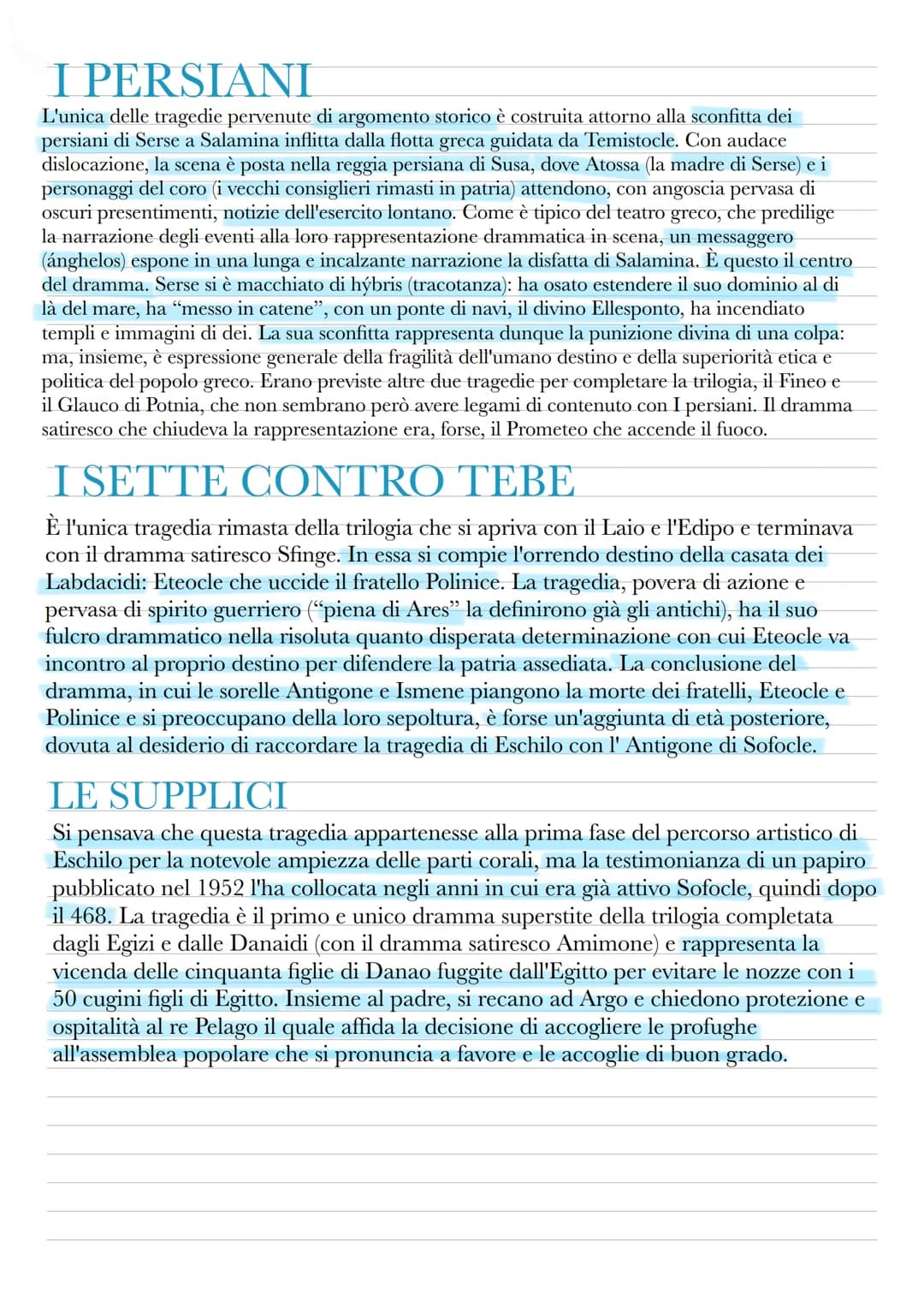 # Tragedia greca
Il Teatro
↓
deriva dalle
danze dedicate
a DIOMISO
个
nell' ANTICA
GRECIA
FORTE
PARTEUPAZIONE
→ ATTIVA DI TUTTI
coloro che