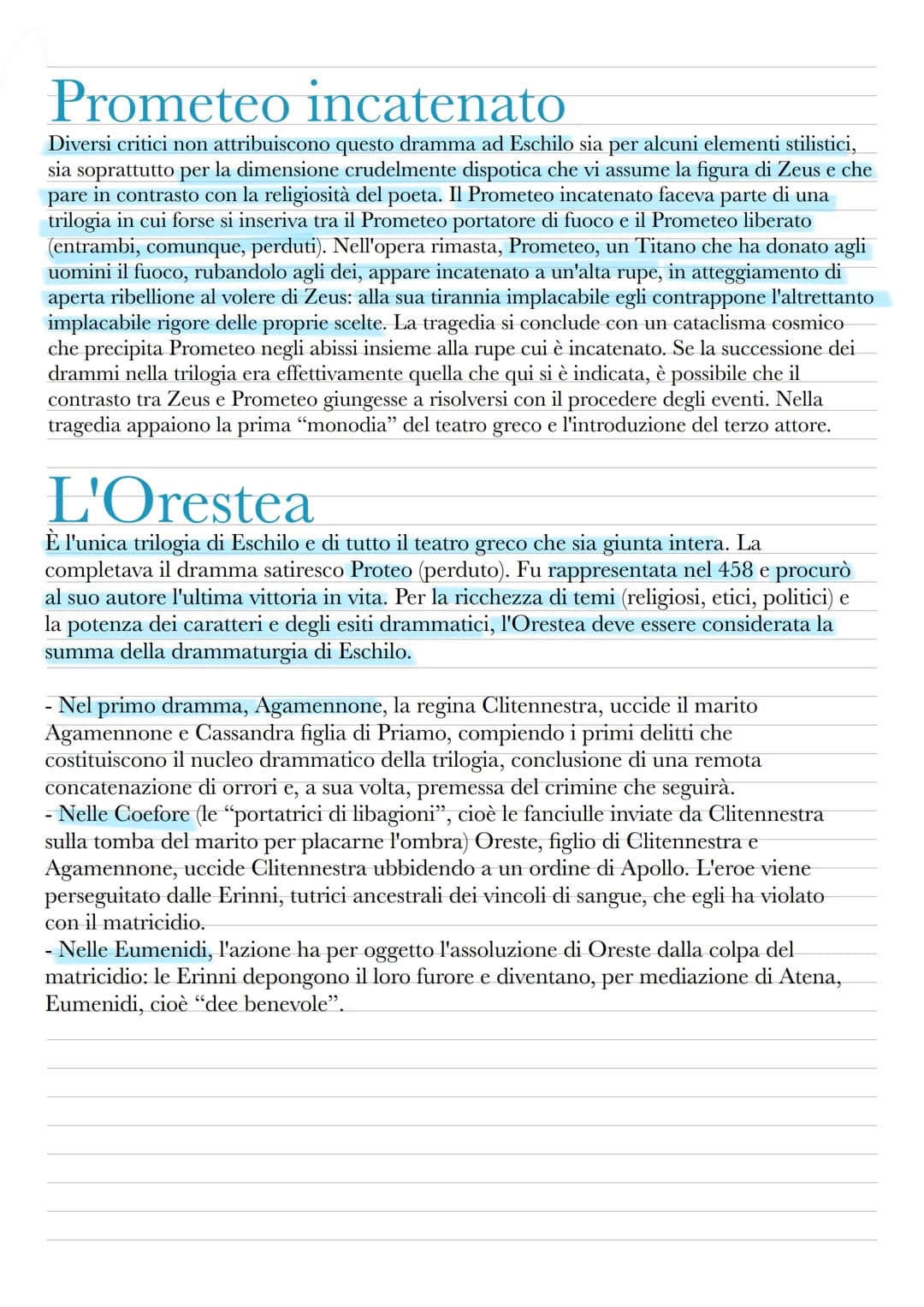 # Tragedia greca
Il Teatro
↓
deriva dalle
danze dedicate
a DIOMISO
个
nell' ANTICA
GRECIA
FORTE
PARTEUPAZIONE
→ ATTIVA DI TUTTI
coloro che