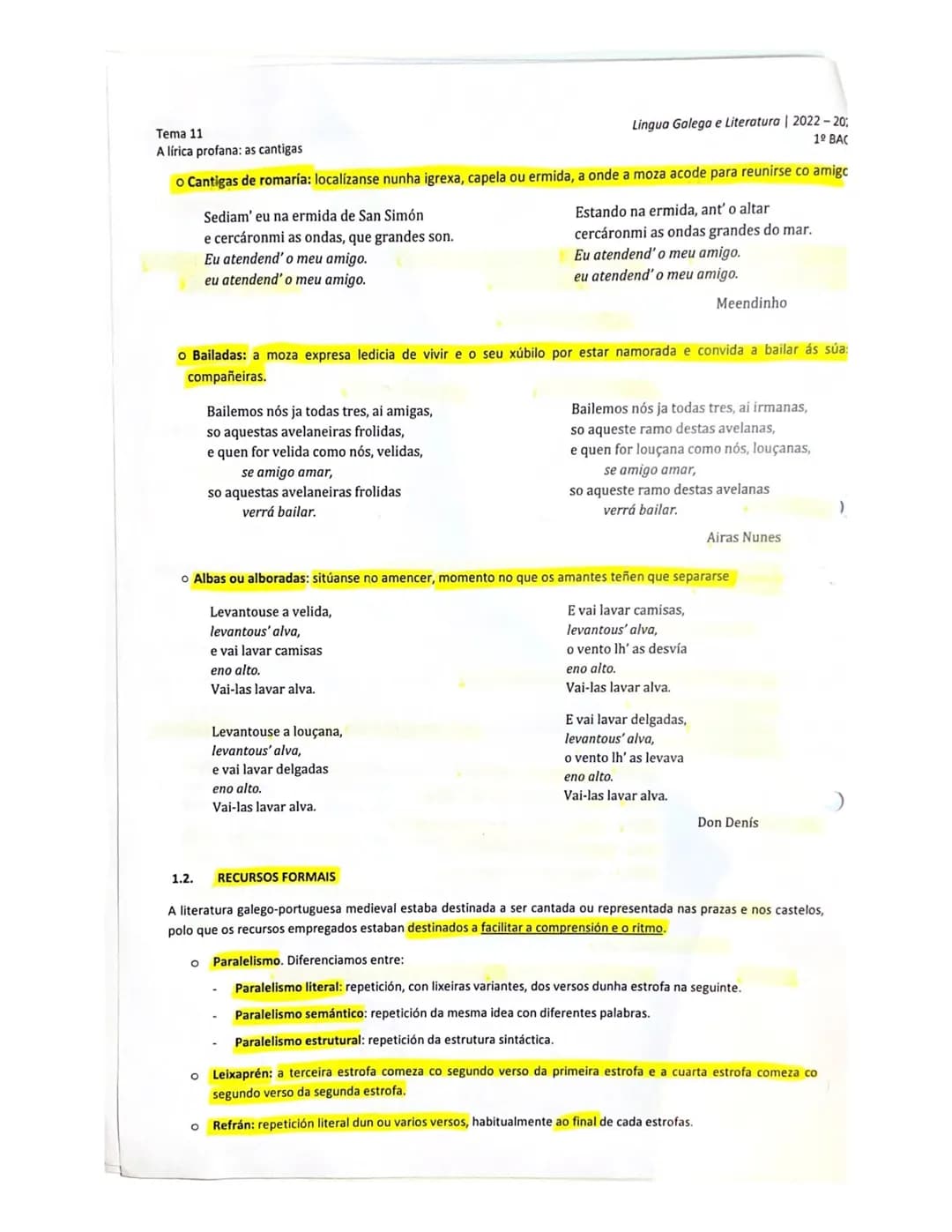 Tema 10
A literatura Medieval. Introdución
Lingua Galega e Literatura | 2022-2023
1º BACH
A LITERATURA MEDIEVAL
1. INTRODUCIÓN
Ao longo