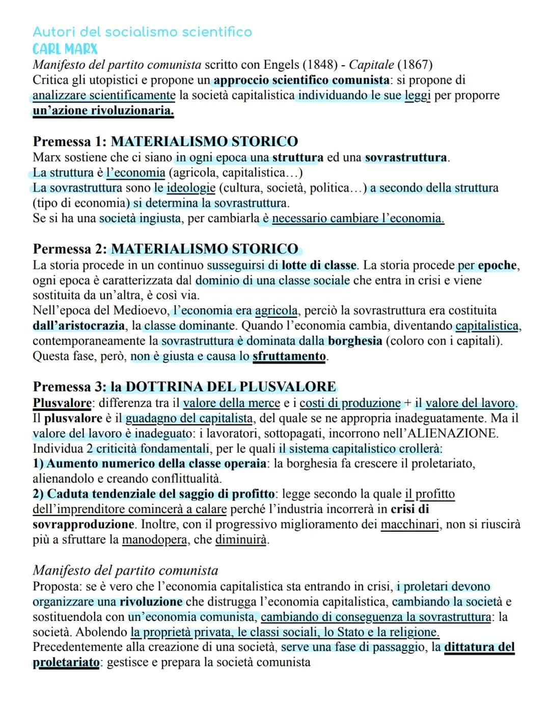 # Il pensiero socialista
Il socialismo
È la corrente di pensiero che, in alternativa al capitalismo borghese, propone una
riorganizzazione