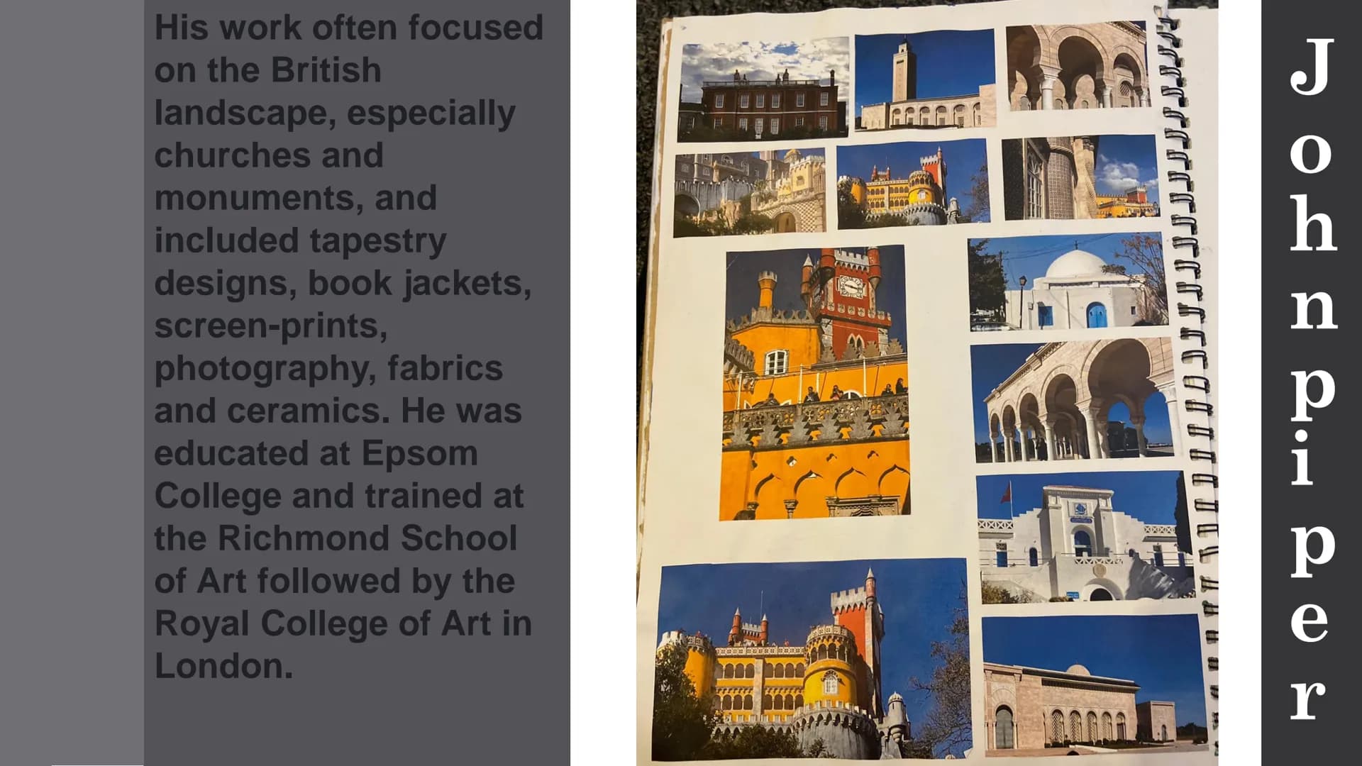 # ART COURSEWORK
# PRESENTATION
By Samira Choudhury # Henry Moore:
Artist
research
This is a
Henry Moore
Artist
research page
and an A3
a