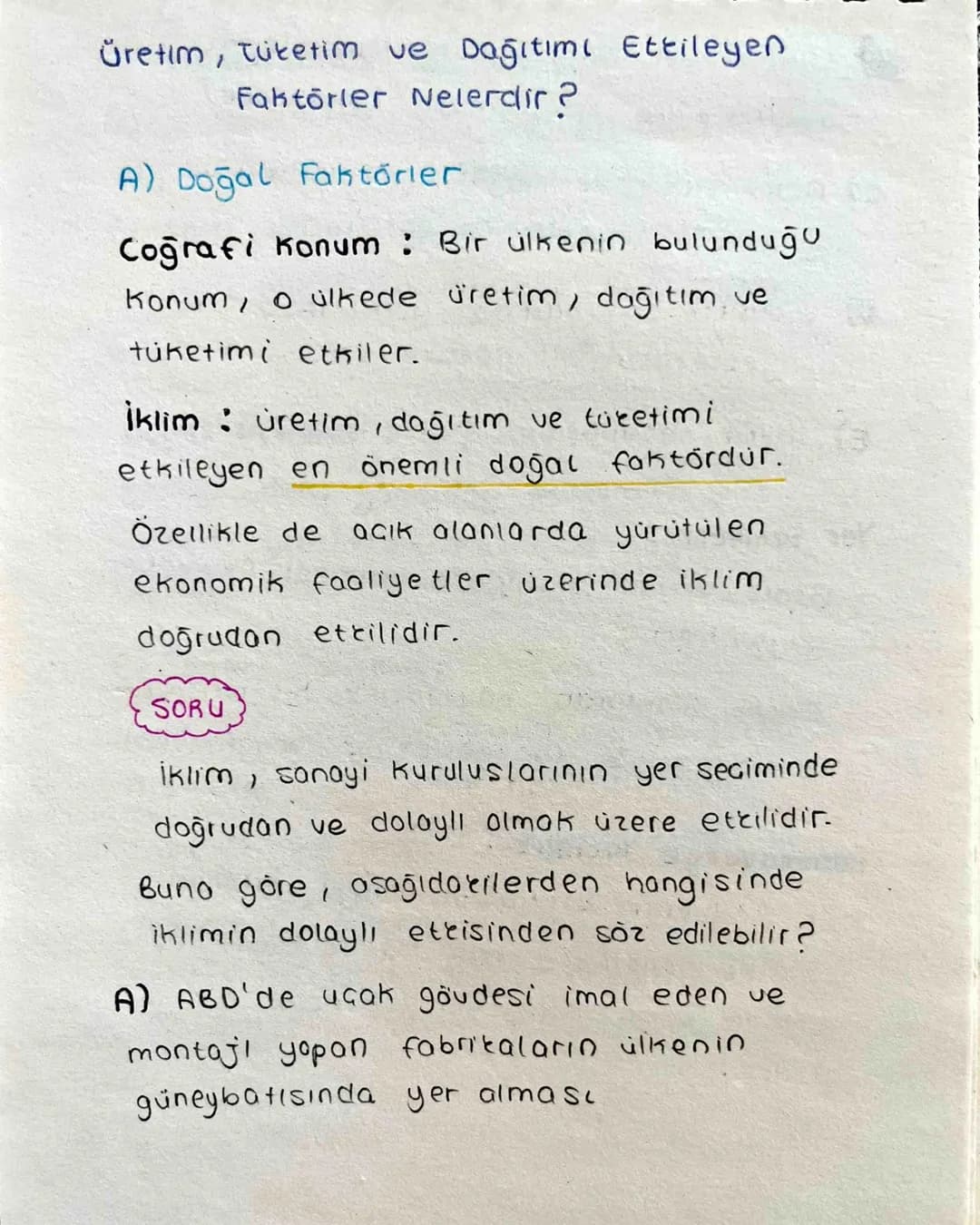 # Üretim - Dağıtım - Tüketim
Üretim, tüketim ve dağıtım faaliyetleri
ekonominin temeleni olusturur.
Üretim: Tarımsal, sanayi, teknolojik
f