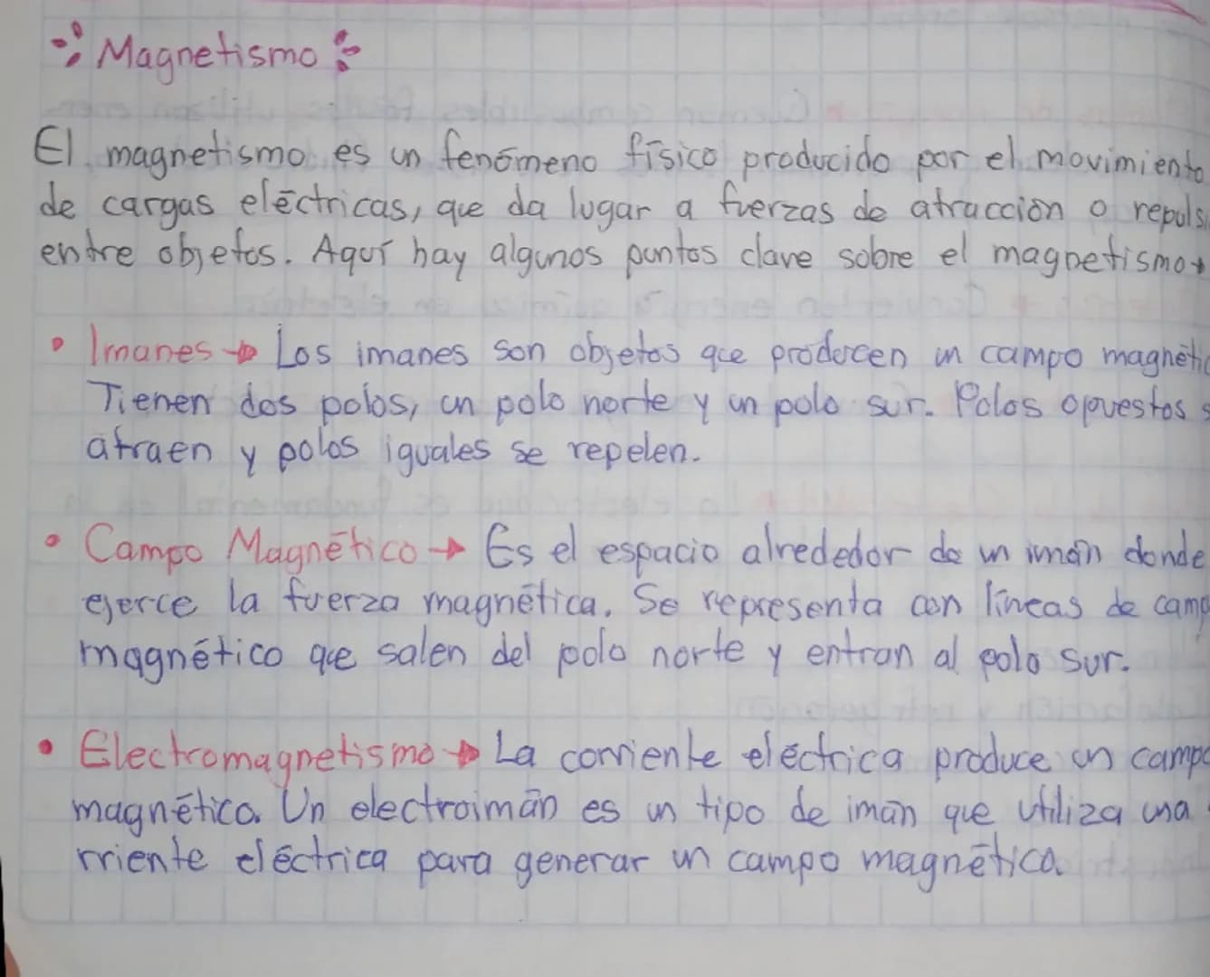 ## Magnetismo
El magnetismo es un fenómeno físico producido por el movimiento
de cargas eléctricas, que da lugar a fuerzas de atracción o r