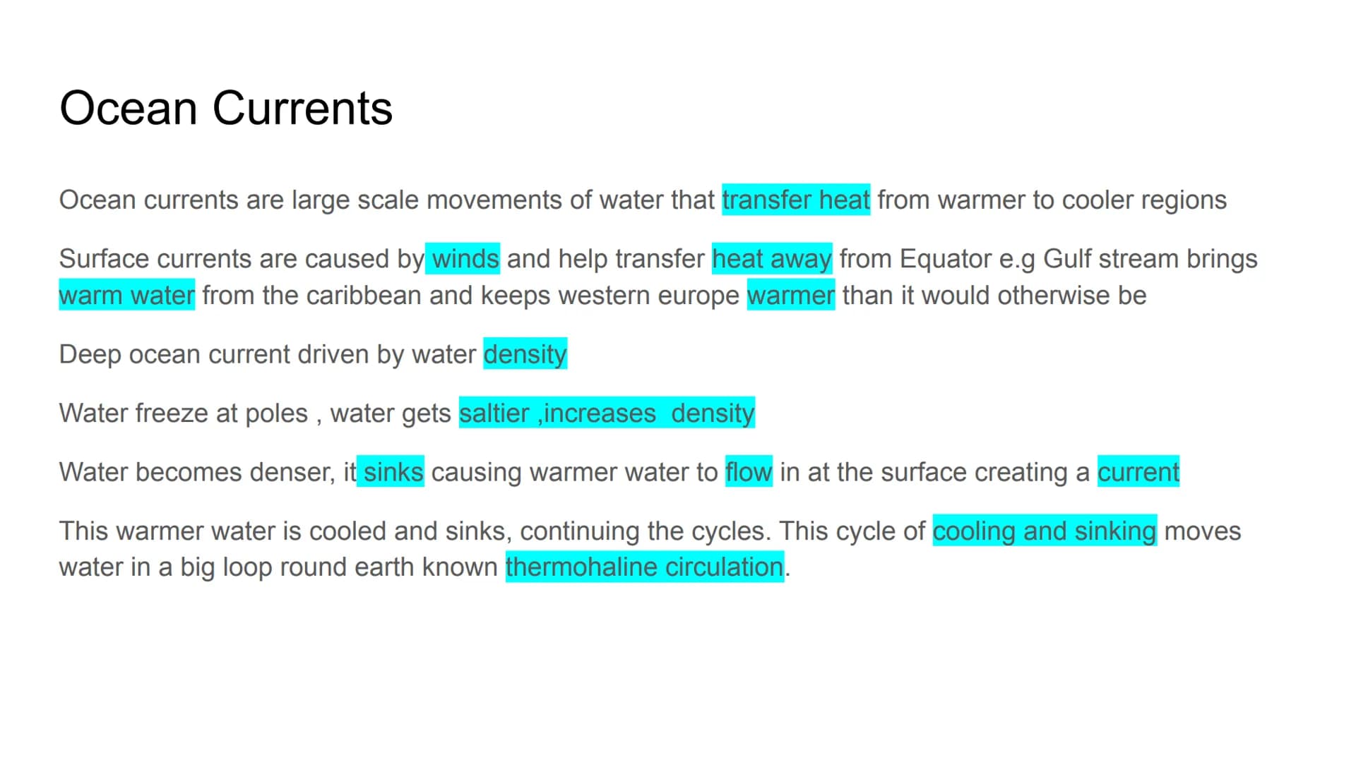 # Weather and climate notes Sun heats earth unevenly. Difference in temp causes difference in pressure
Wind blows area of High pressure to A