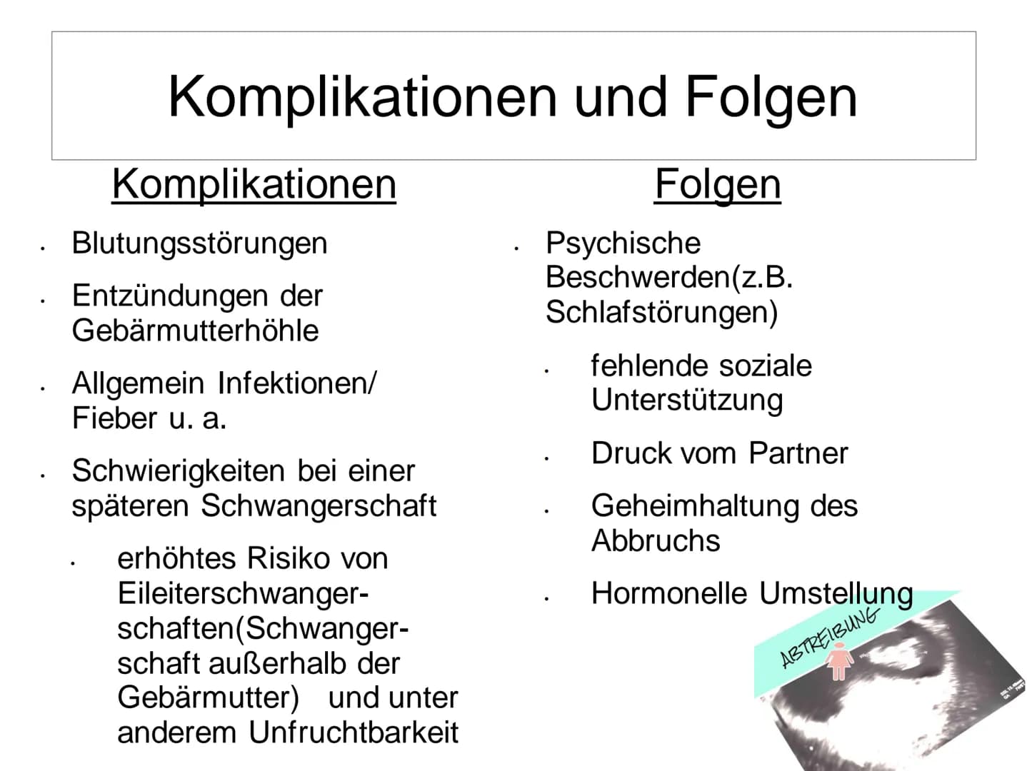 # Schwangerschaftsabbruch
GYNÄKOLOGEN
ZEITDRUCK
VERURTEILUNG
BERATUNGSPFLICHT # Schwangerschaftsabbruch
Gliederung:
* Allgemein
*