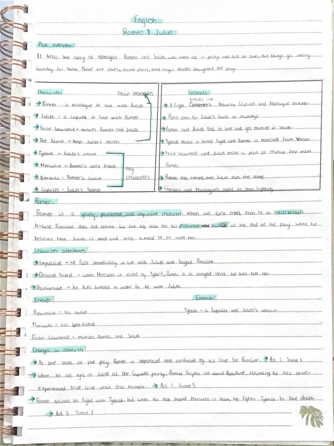 # key themes
Love
Fure
Duality Ler opposites)
Love
Romeo and Juliet is one of Shurespeure's most famous plays. The play deals with
a wi
