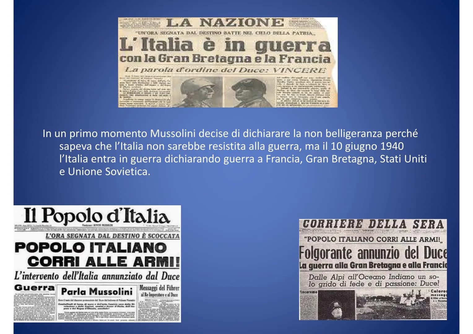 # LA SECONDA GUERRA
# MONDIALE
1939 - 1945 INDICE
• STORIA:La seconda guerra mondiale
• FRANCESE: La seconda guerre mondiale
• GEOGRAFIA: