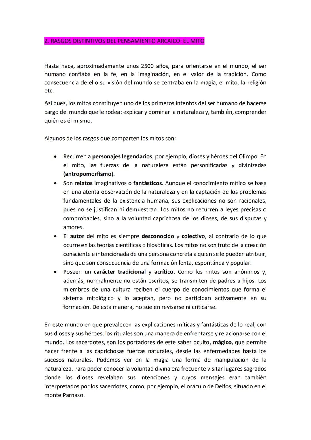 # TEMA 1: NACIMIENTO, HISTORIA, SENTIDO Y NECESIDAD DE LA FILOSOFÍA
1. INTRODUCCIÓN
El ser humano desde que existe, vive en un mundo ya da