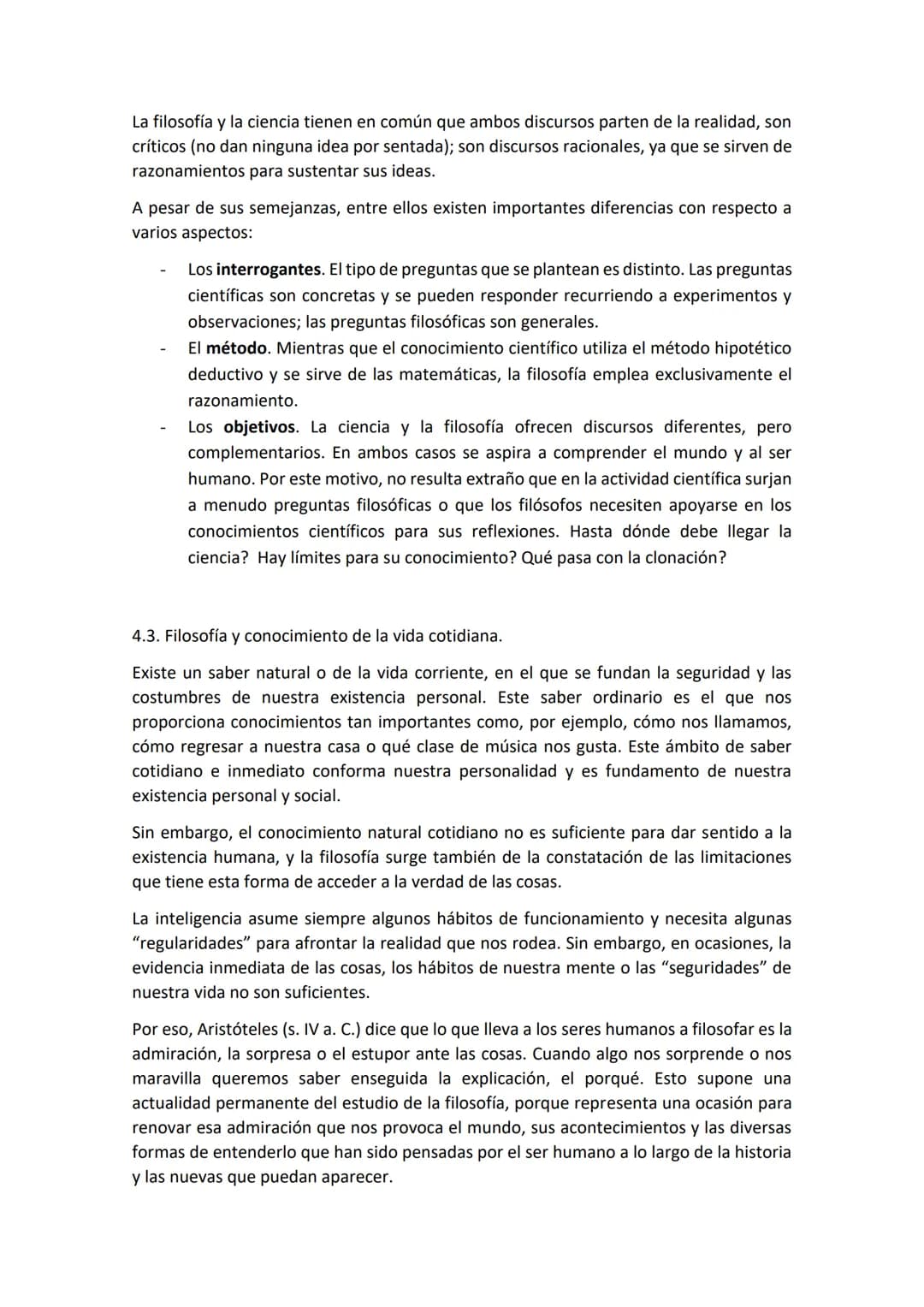 # TEMA 1: NACIMIENTO, HISTORIA, SENTIDO Y NECESIDAD DE LA FILOSOFÍA
1. INTRODUCCIÓN
El ser humano desde que existe, vive en un mundo ya da