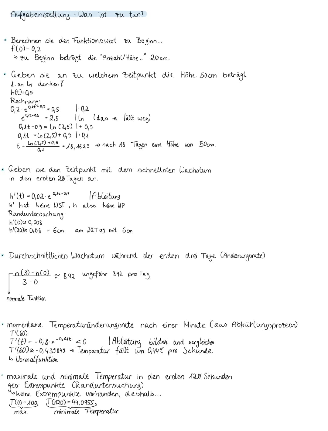 # Analysis
Graphen zuordnen.-"vor dem x Parabel nach unten geöffnet.
-x
Begründung mit:
Symmetrie, Globalverhalten, Nullstellen
Symmetri