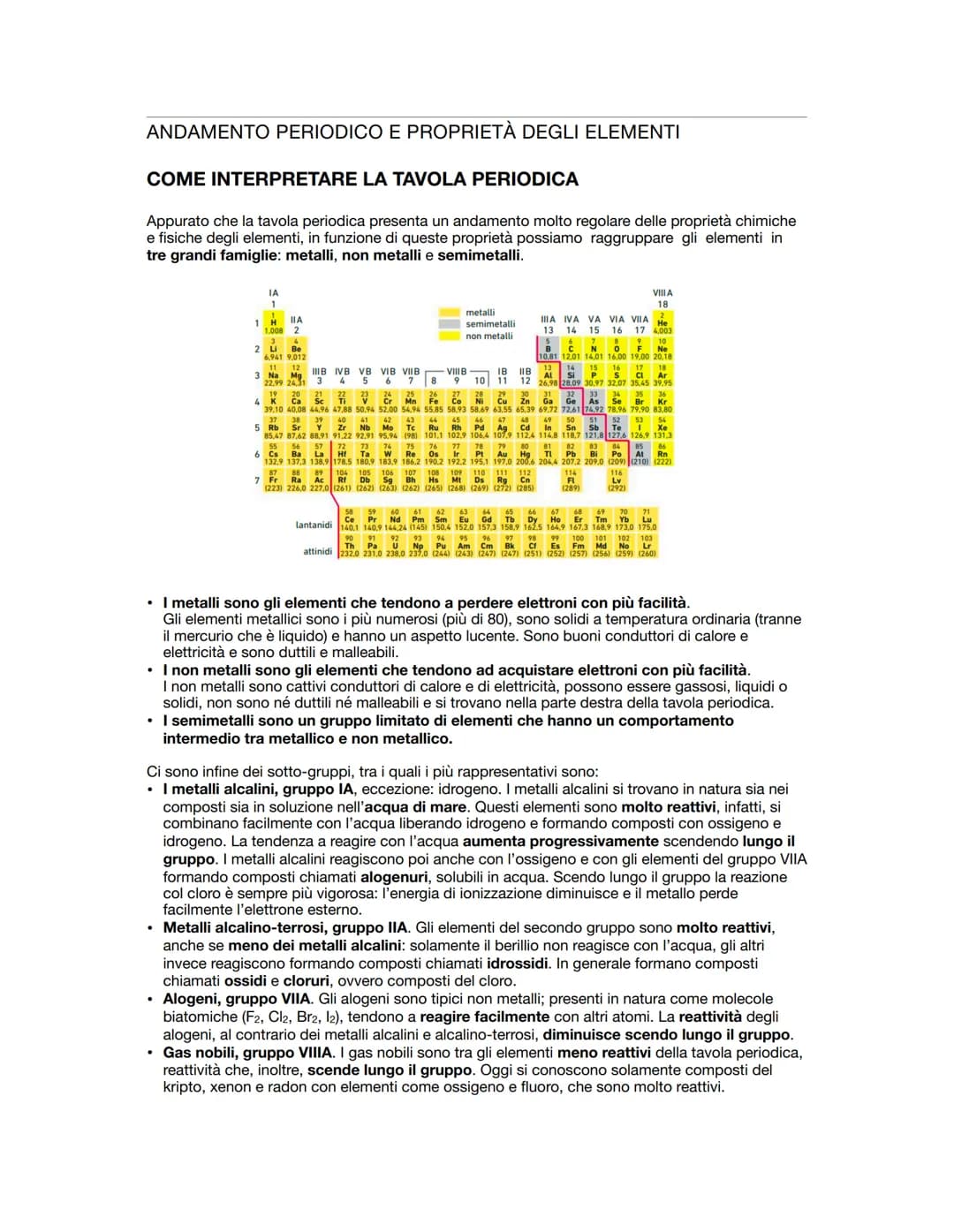 # STRUTTURA ATOMICA E
# PERIODICITÀ
Fatto da Davide Di Tommaso;
Ordine seguito e immagini provenienti da "Il linguaggio della chimica secon