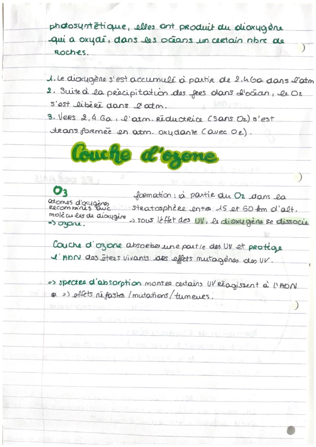 )
)
)
# Atmosphère
ET LES OCÉANS
* formée il y a 4,56 Ga par:
* gaz volcaniques
* les météorites.
## primitive
COMPOSITION